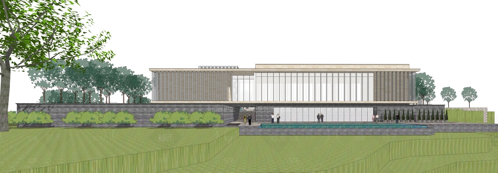 现代其他公共建筑SU模型下载【ID:1202820700】