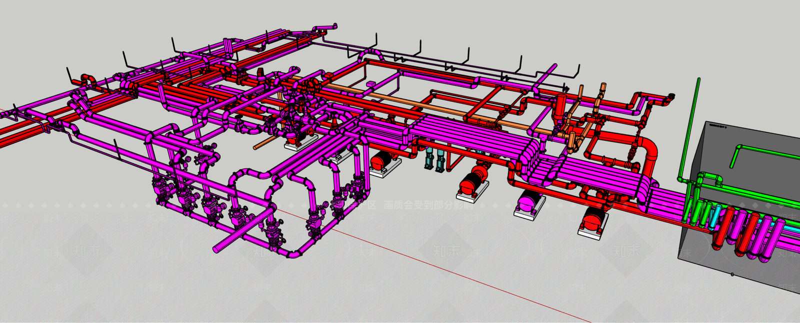 机房SU模型下载【ID:1202824814】