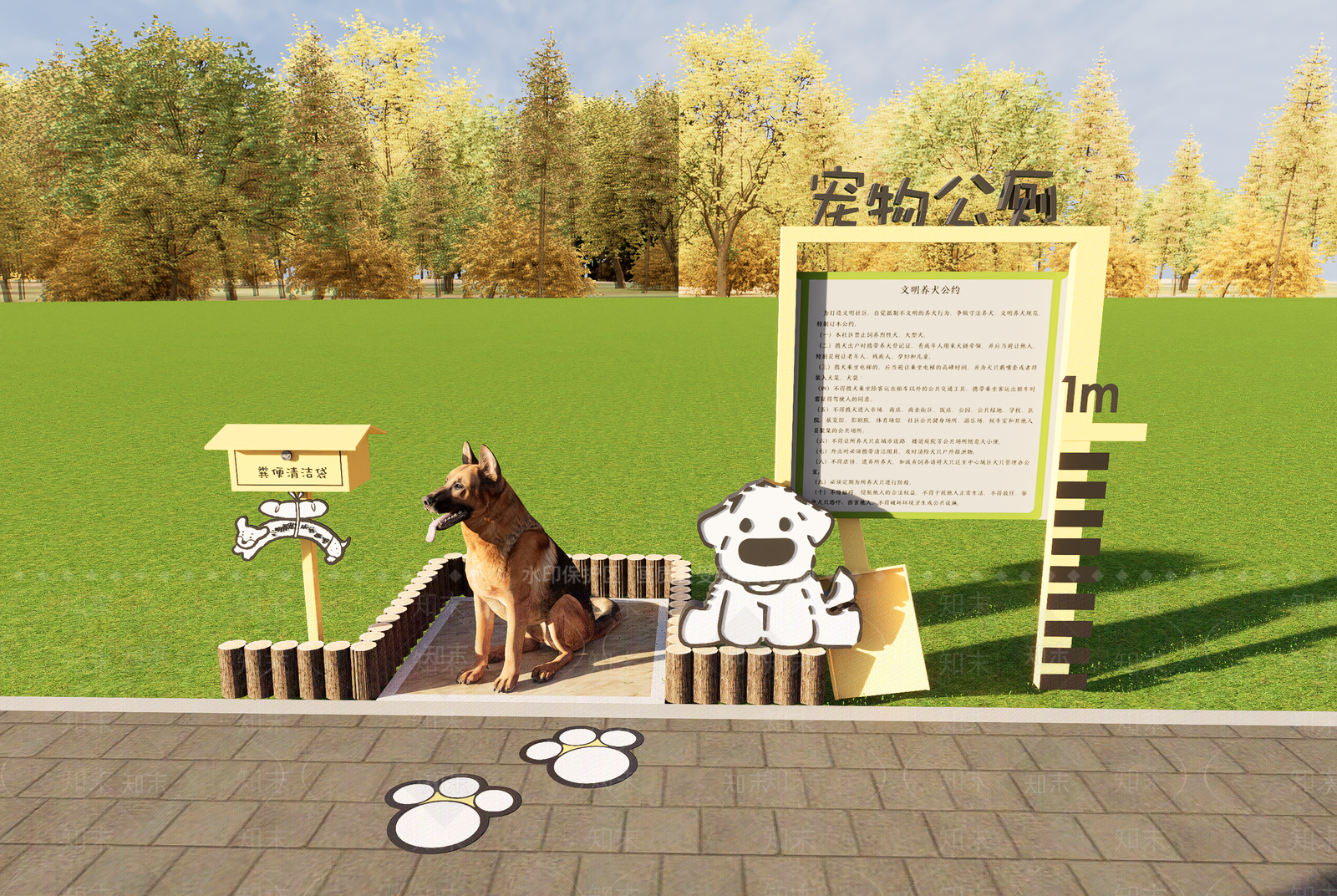 现代其他景观小品SU模型下载【ID:1202825955】