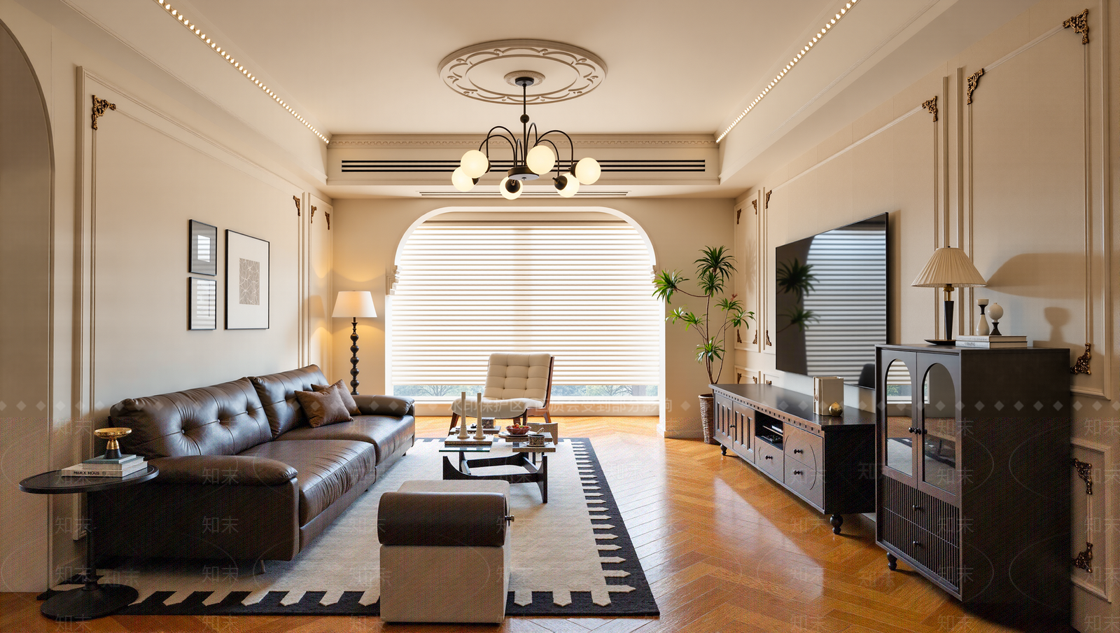 中古家居客厅3D模型下载【ID:1202825954】