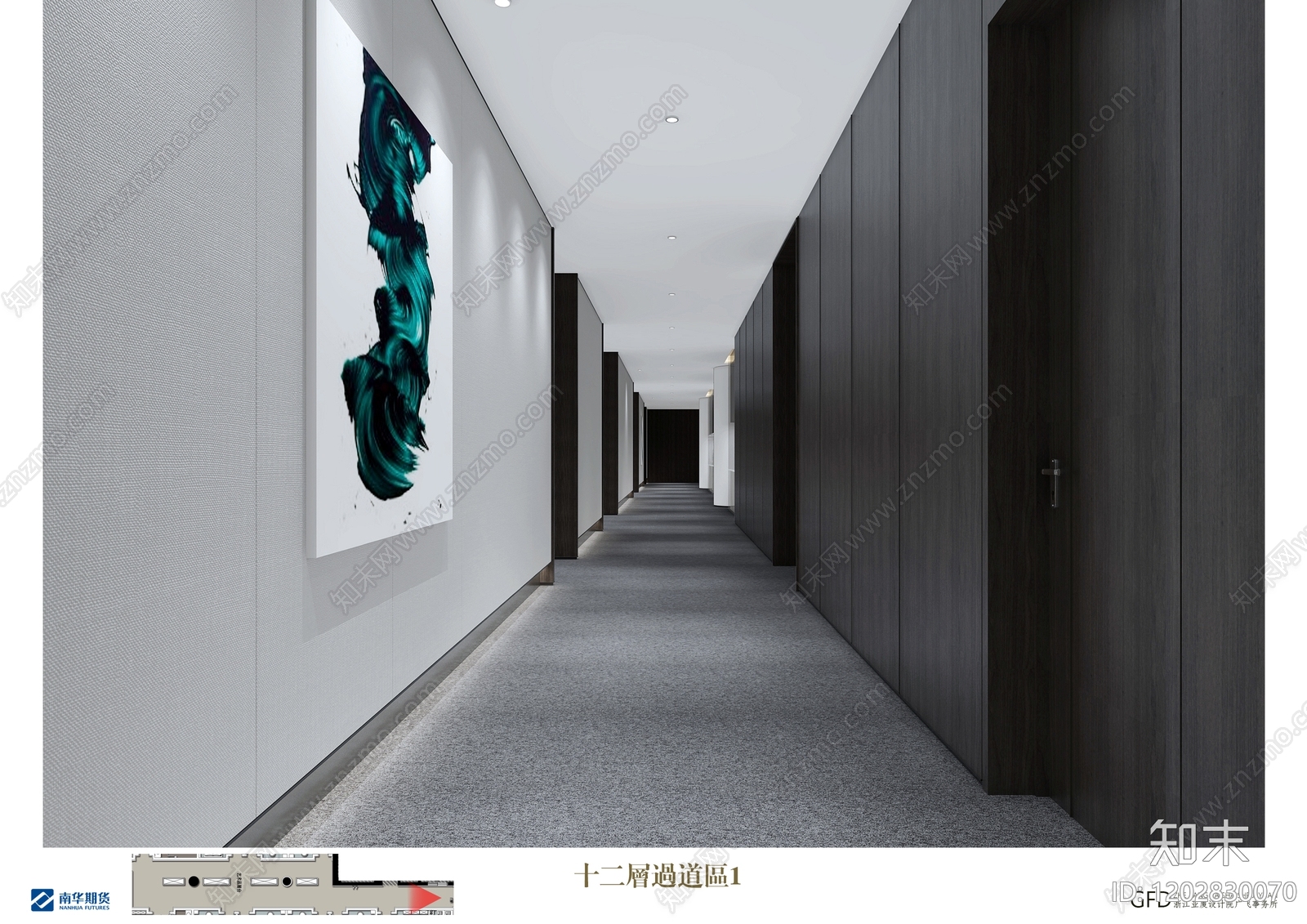 整体办公空间cad施工图下载【ID:1202830070】