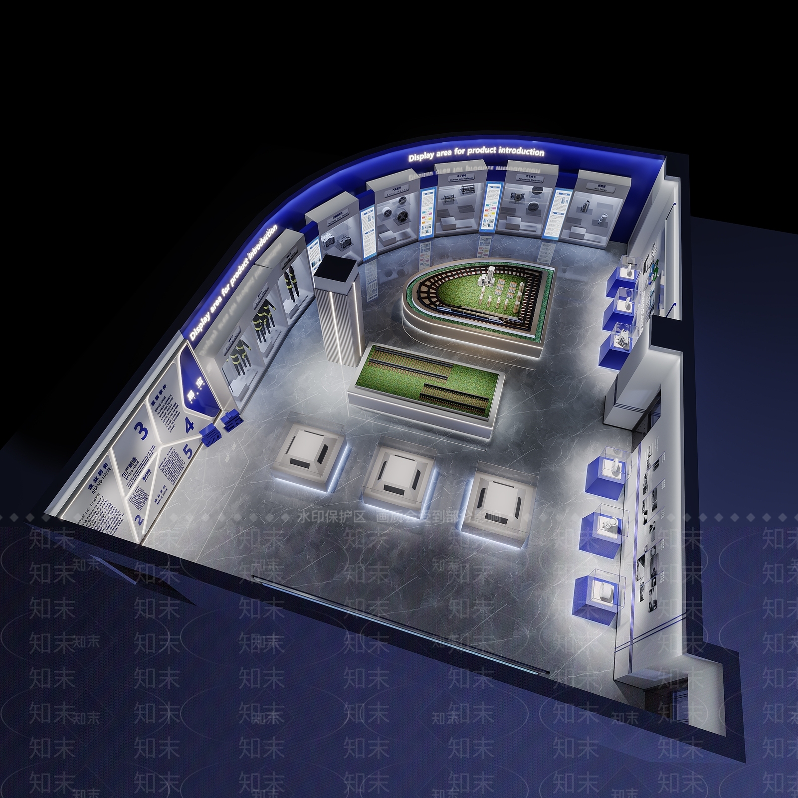 现代其他通用空间3D模型下载【ID:1202828246】