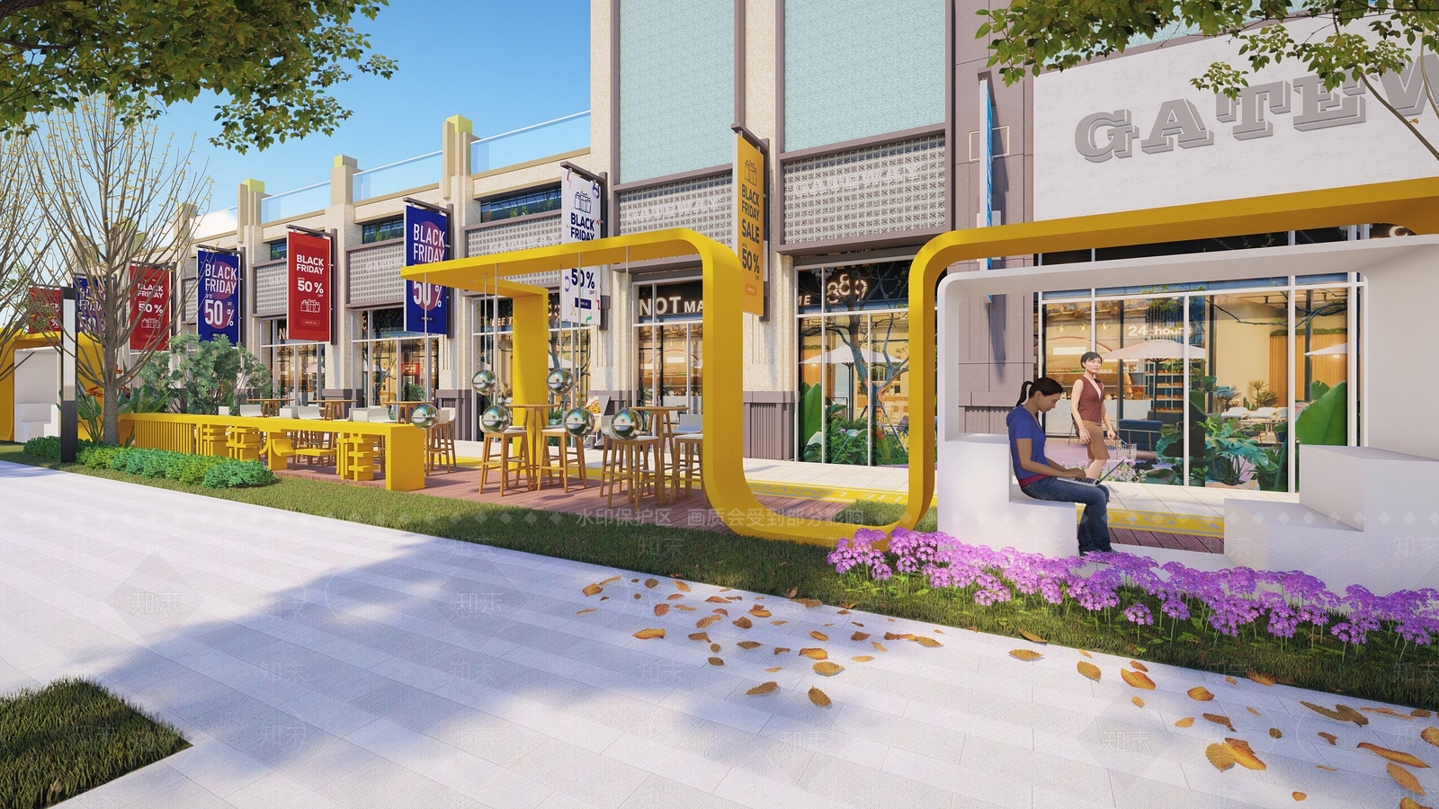 现代其他景观小品SU模型下载【ID:1202832355】