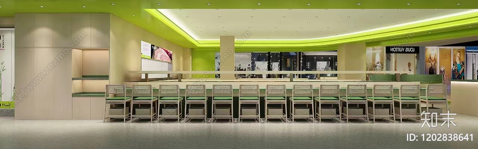 现代简约火锅店cad施工图下载【ID:1202838641】