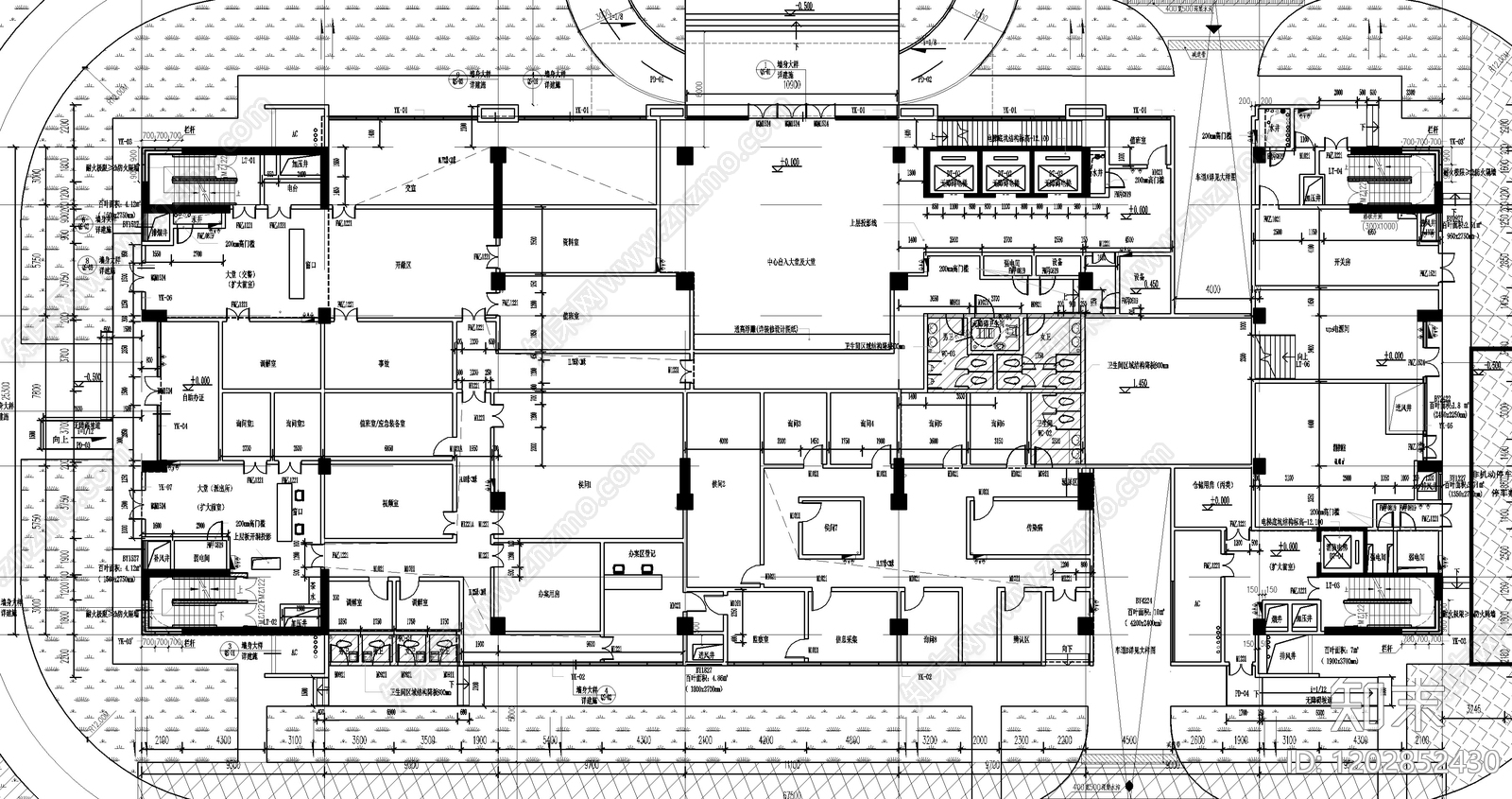 现代其他公共建筑施工图下载【ID:1202852430】