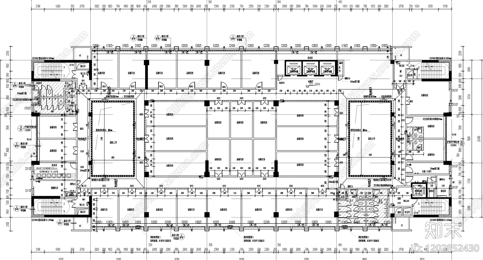 现代其他公共建筑cad施工图下载【ID:1202852430】