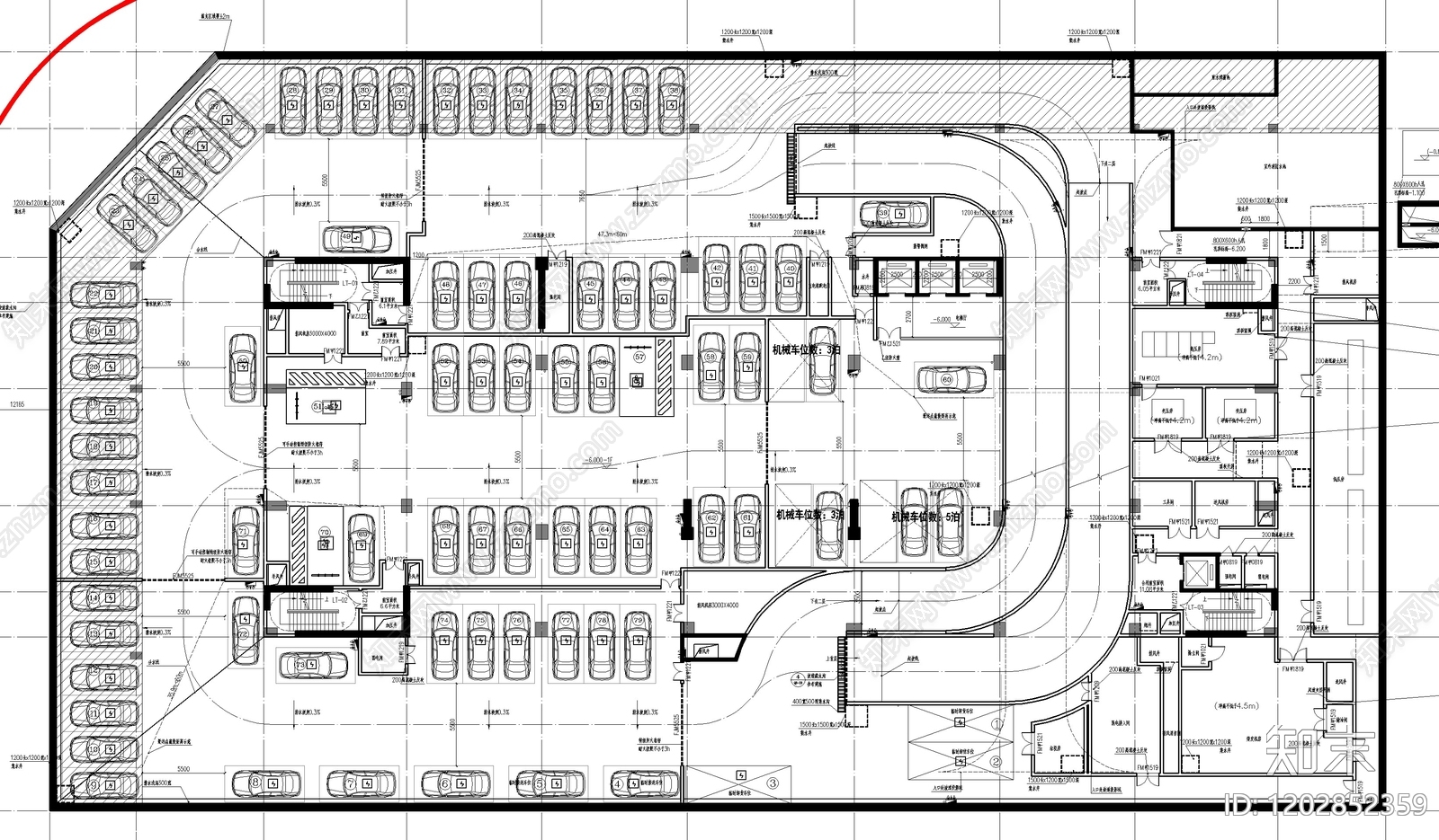 现代其他公共建筑cad施工图下载【ID:1202852359】