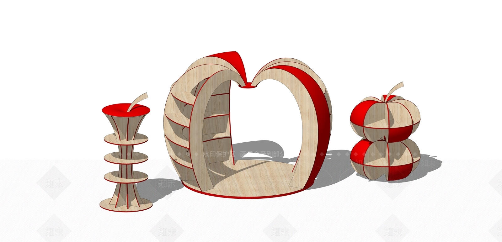 货架SU模型下载【ID:1202864076】