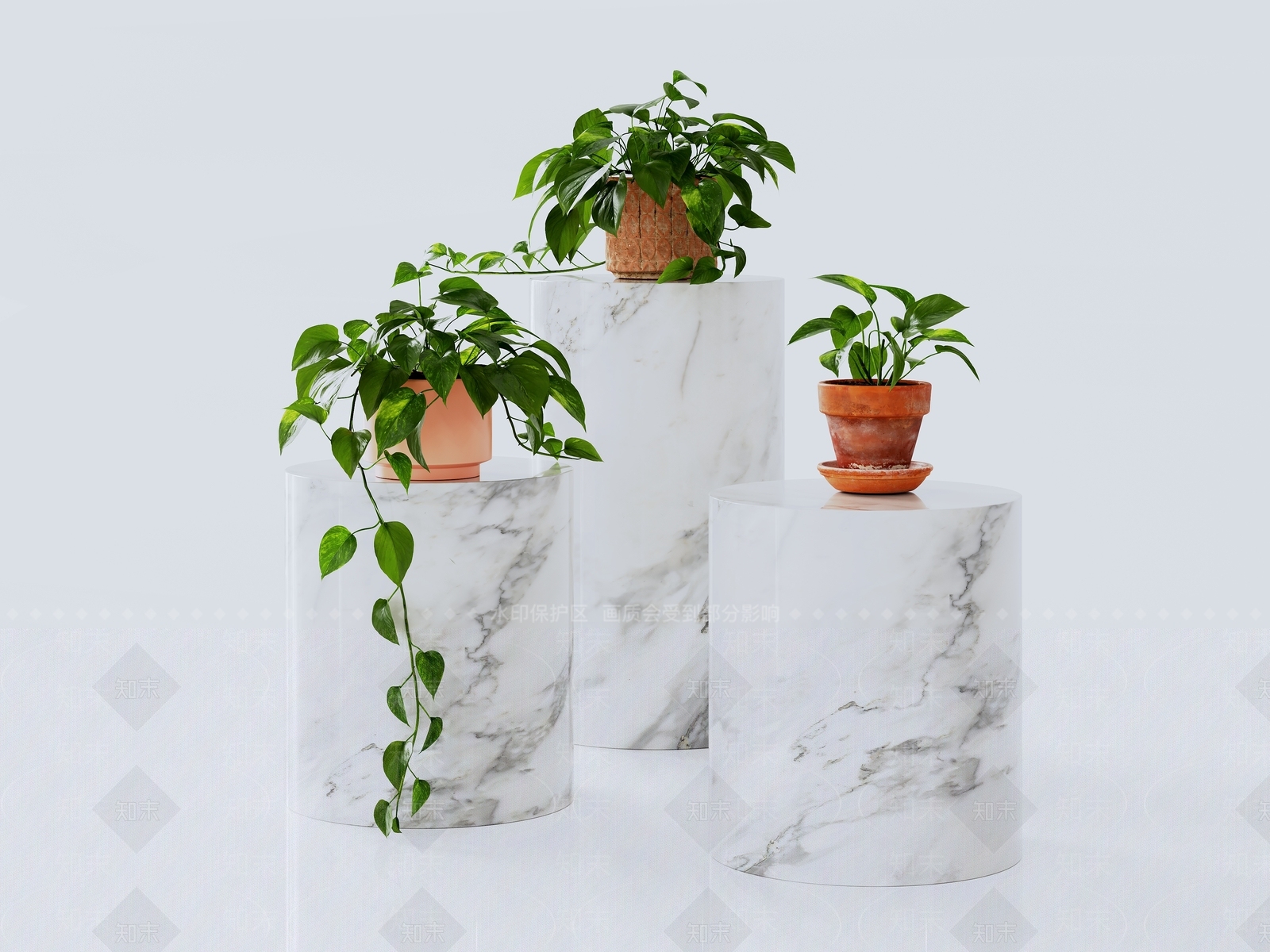 盆栽3D模型下载【ID:1202868872】