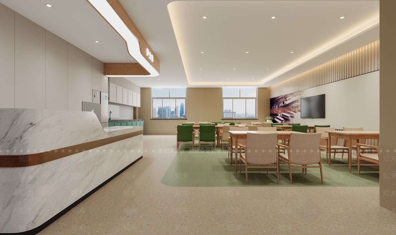 现代新中式医院3D模型下载【ID:1202870315】