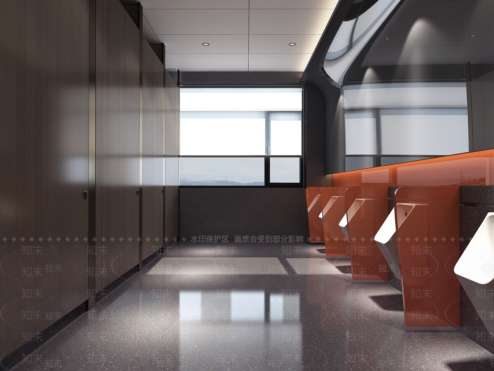 现代公共卫生间3D模型下载【ID:1202872006】