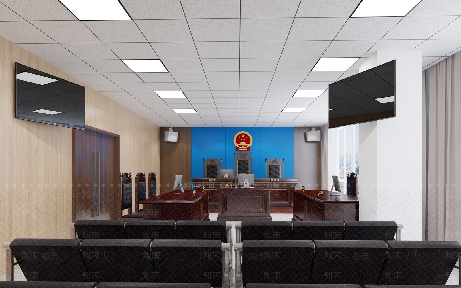 现代党政机关3D模型下载【ID:1202873143】
