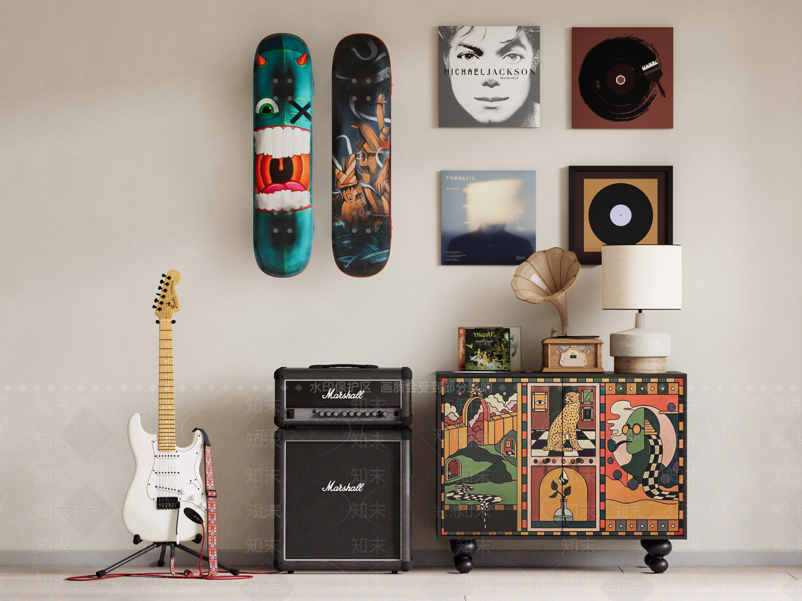 现代储物柜SU模型下载【ID:1202876060】