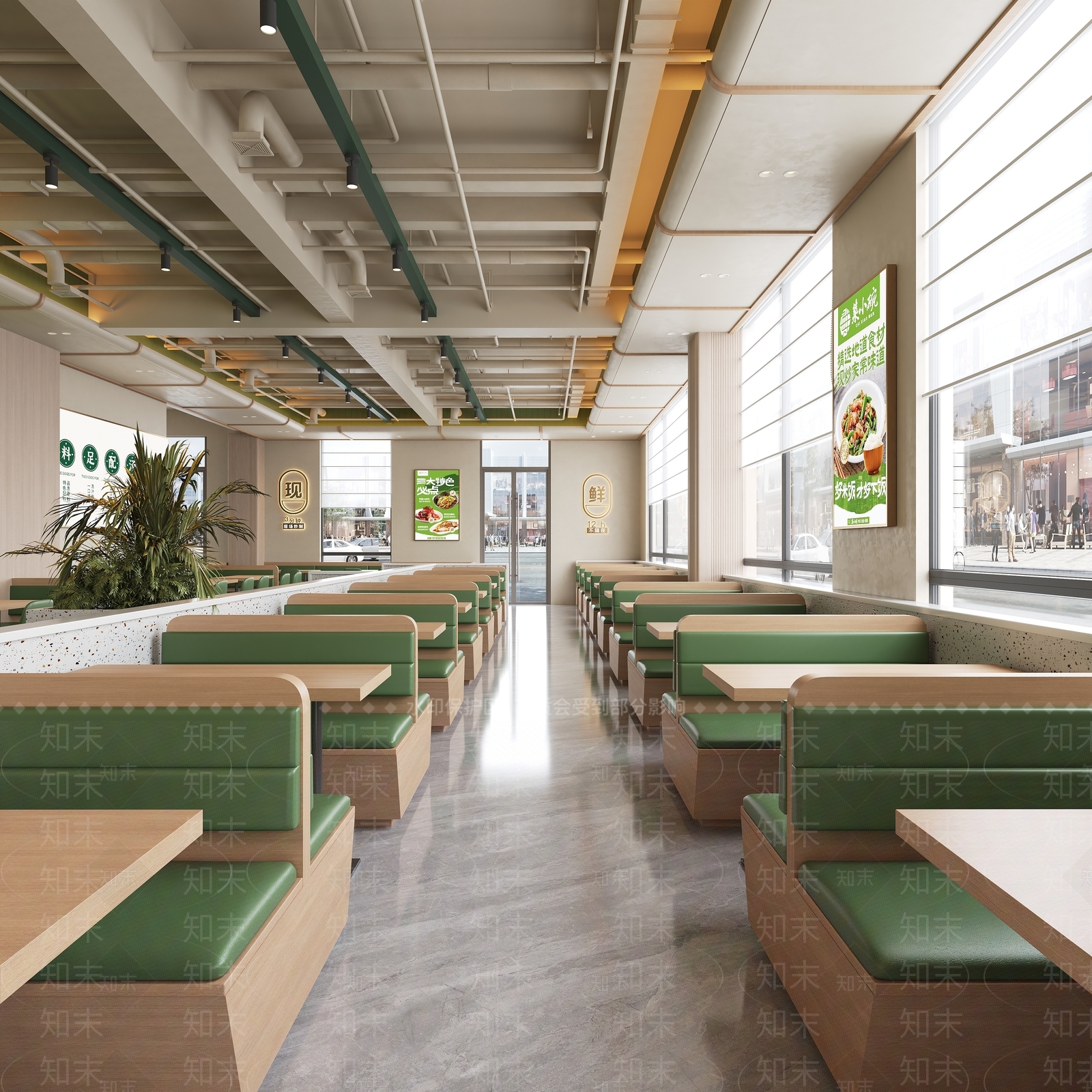 现代快餐店3D模型下载【ID:1202881005】