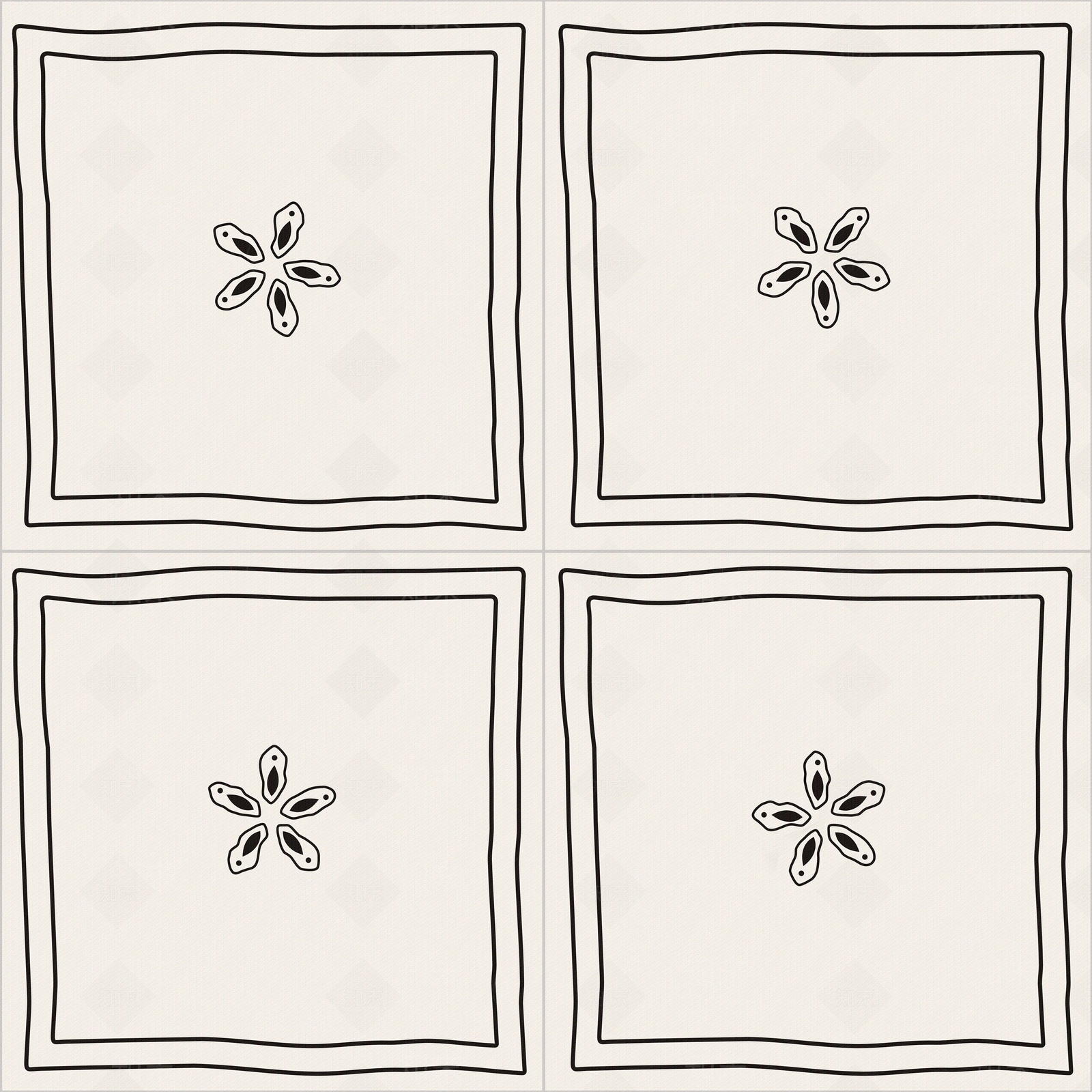 法式中古花纹砖贴图下载【ID:1202889761】