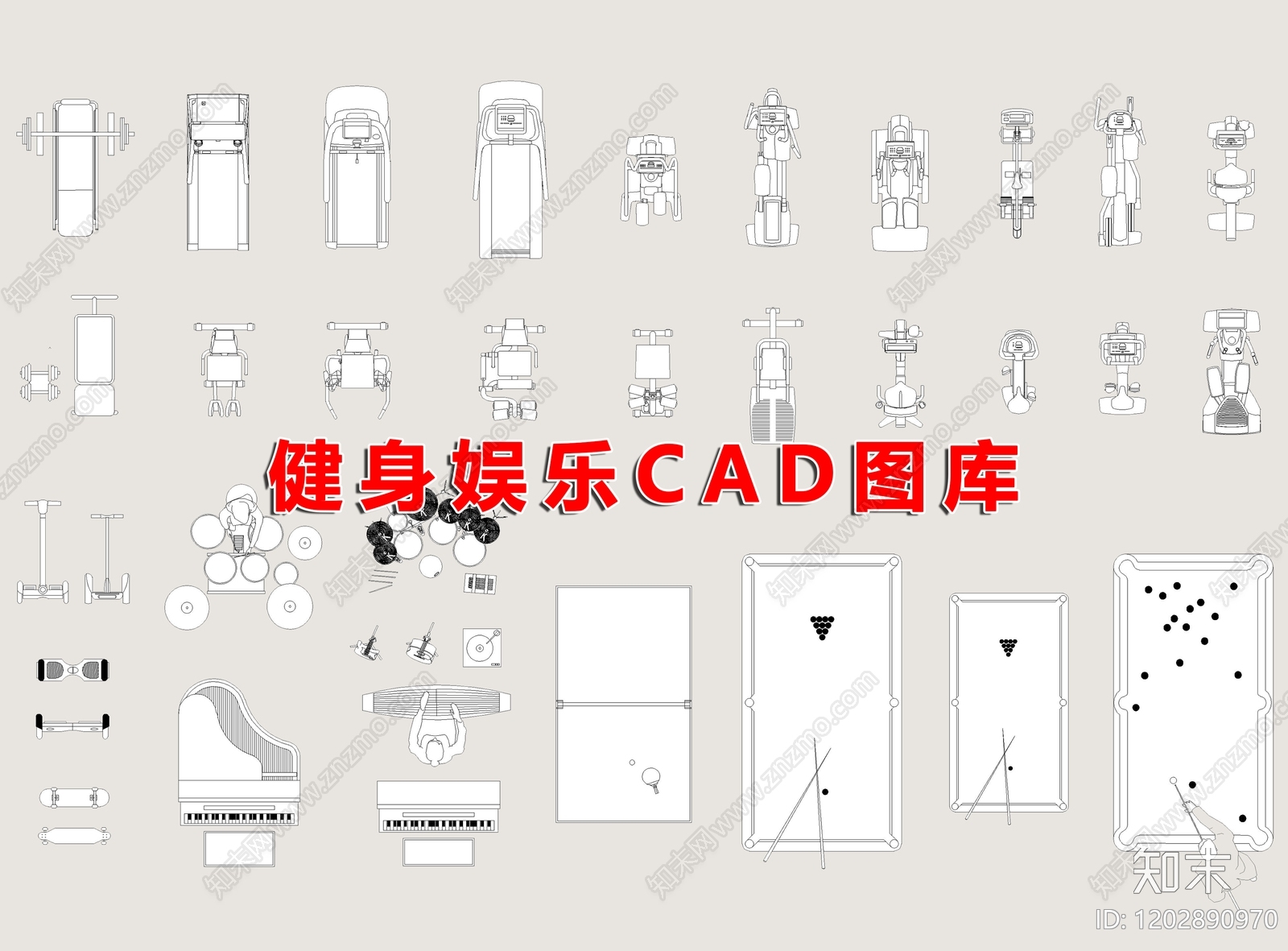 现代运动器材施工图下载【ID:1202890970】