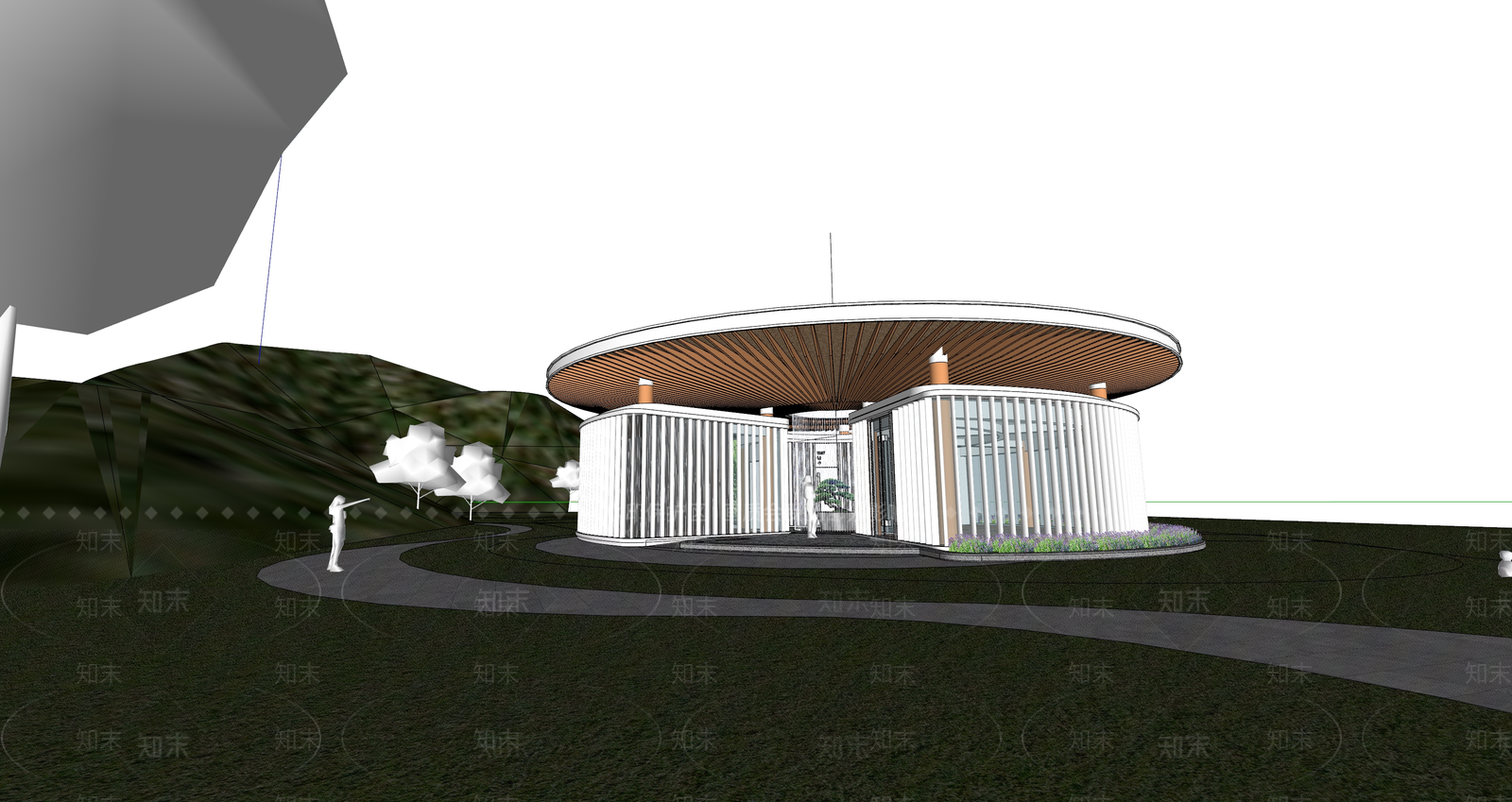 现代其他公共建筑SU模型下载【ID:1202905558】