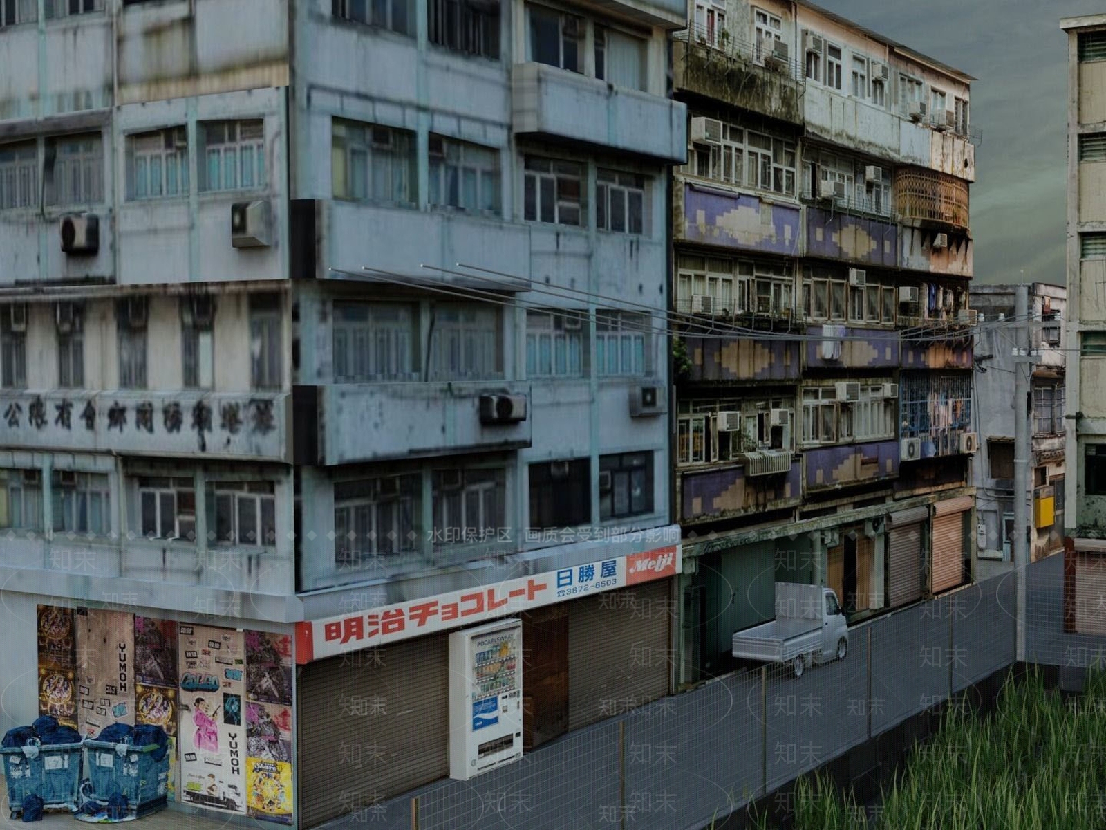 日式保障性住房3D模型下载【ID:1202906584】