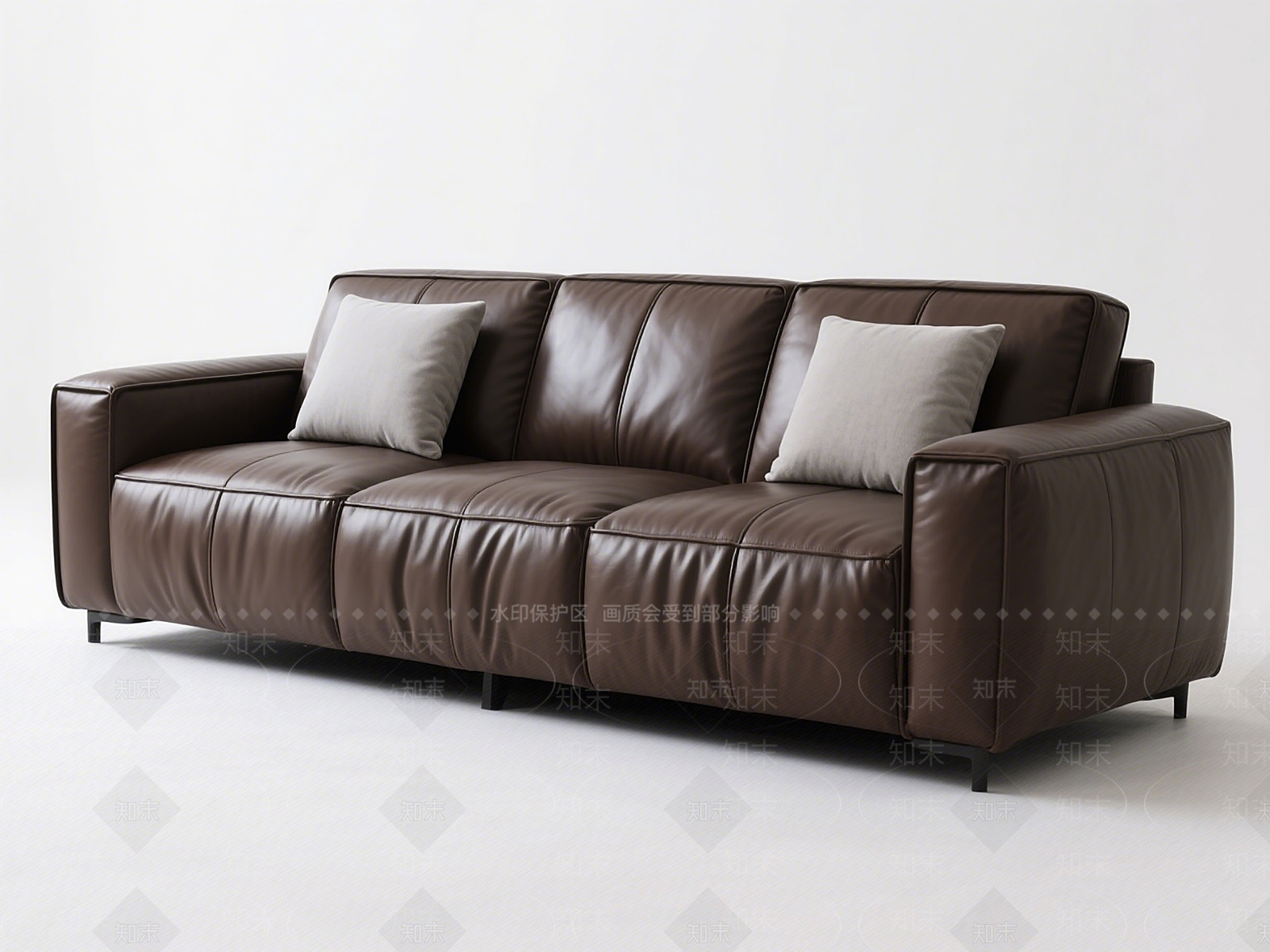 现代意式多人沙发3D模型下载【ID:1202916296】