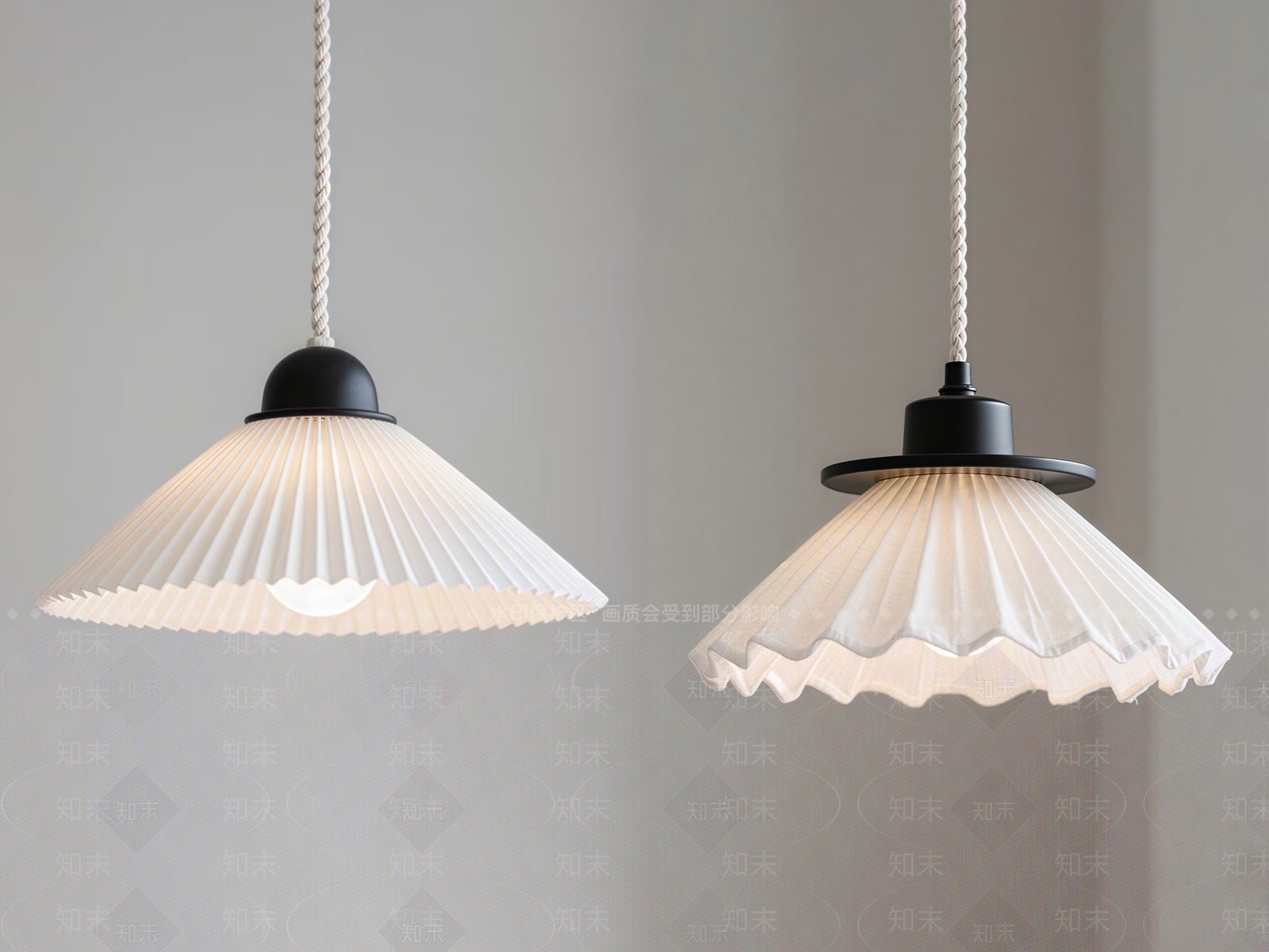 现代简约小吊灯3D模型下载【ID:1202943245】