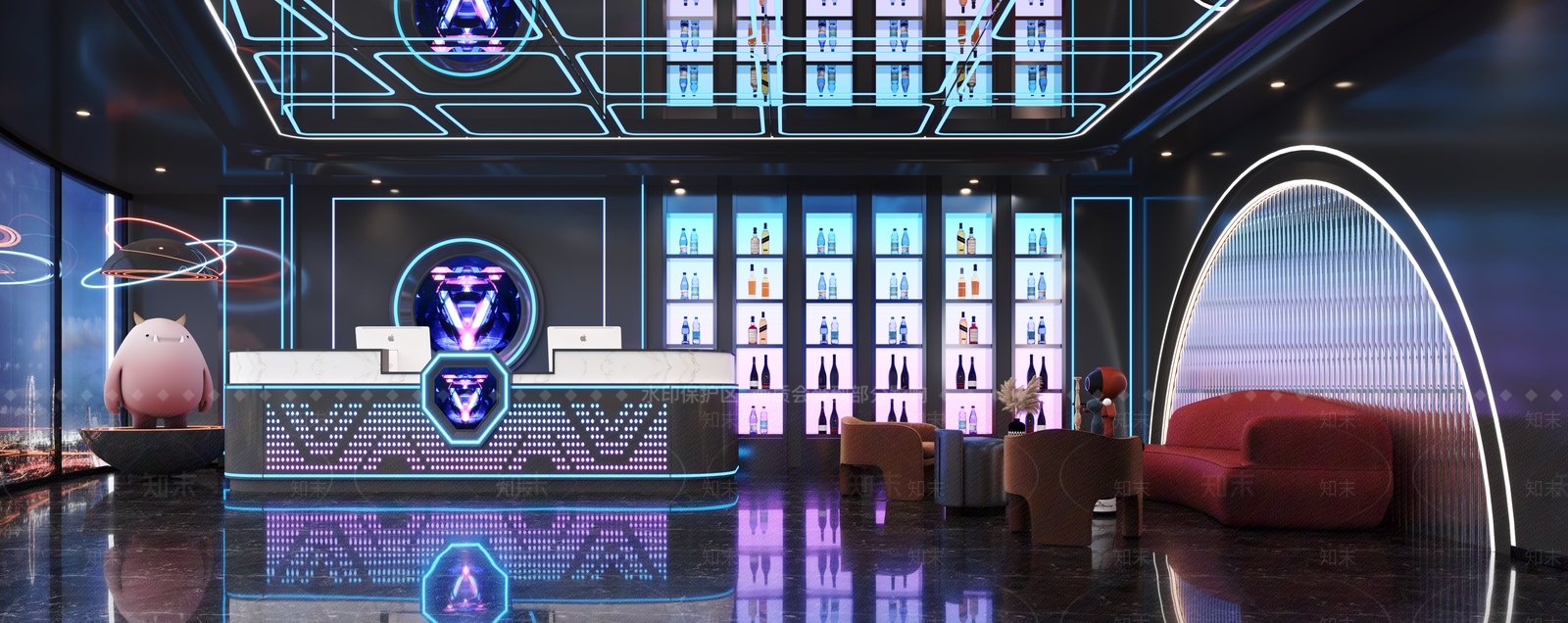 现代KTV3D模型下载【ID:1202920733】