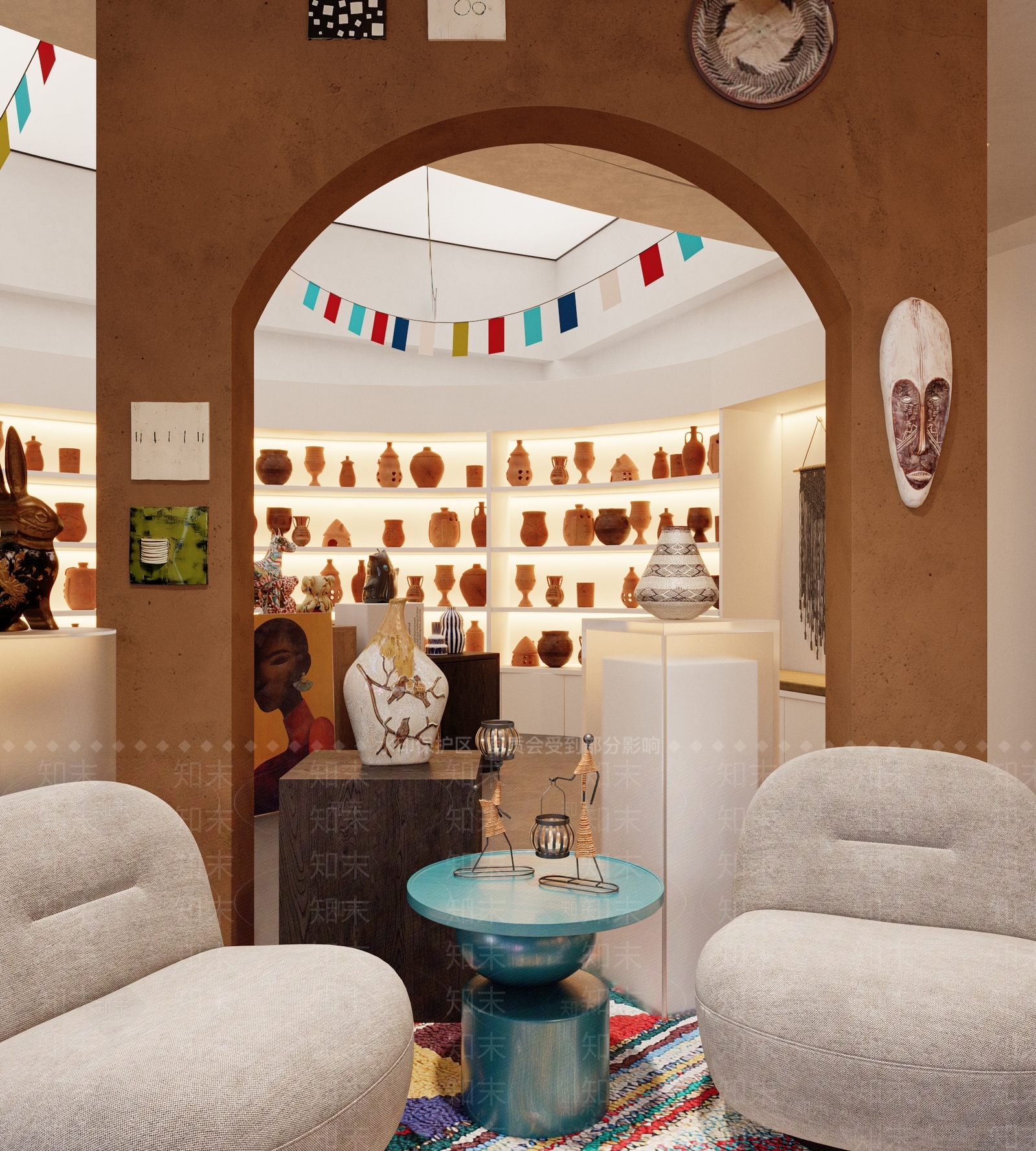 现代简约玩具礼品店3D模型下载【ID:1202928883】