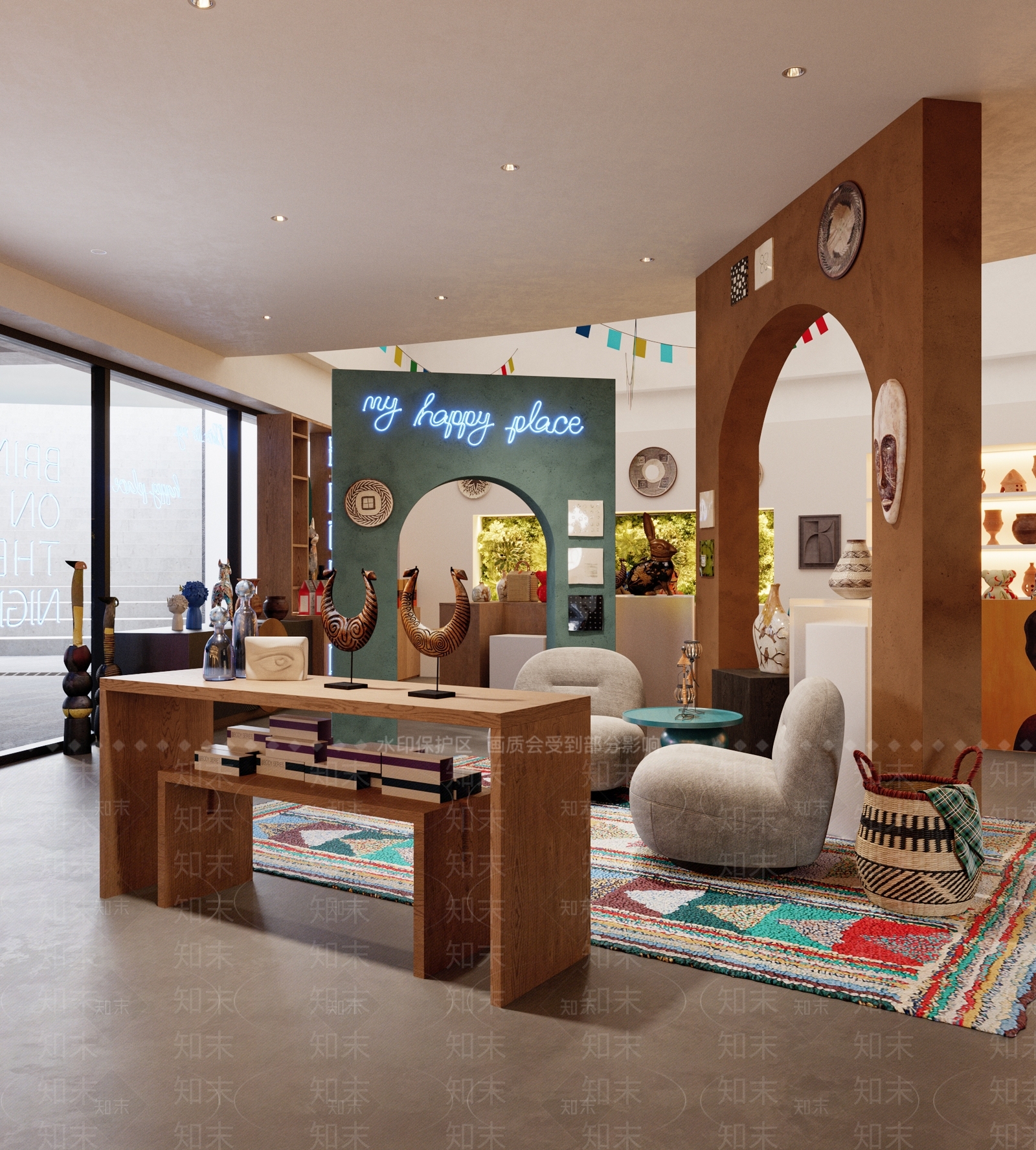 现代简约玩具礼品店3D模型下载【ID:1202928883】