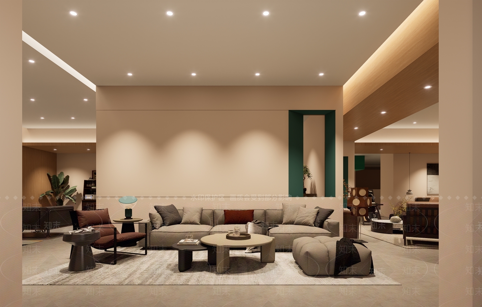 现代意式家具展厅3D模型下载【ID:1202929171】