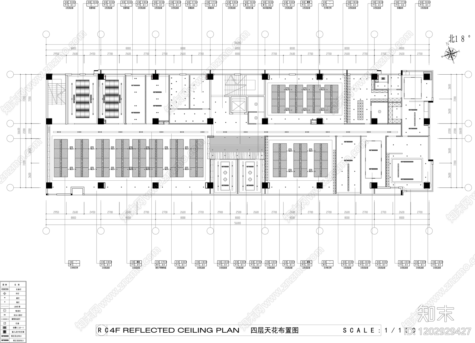 现代整体办公空间cad施工图下载【ID:1202929427】