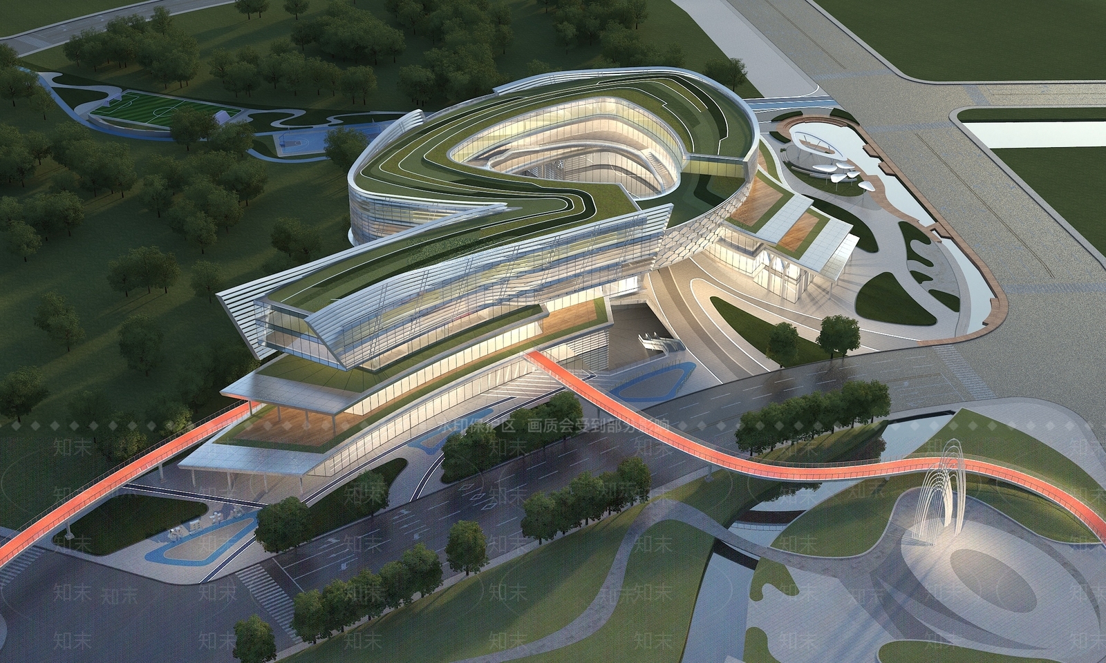 美术馆3D模型下载【ID:1202931654】