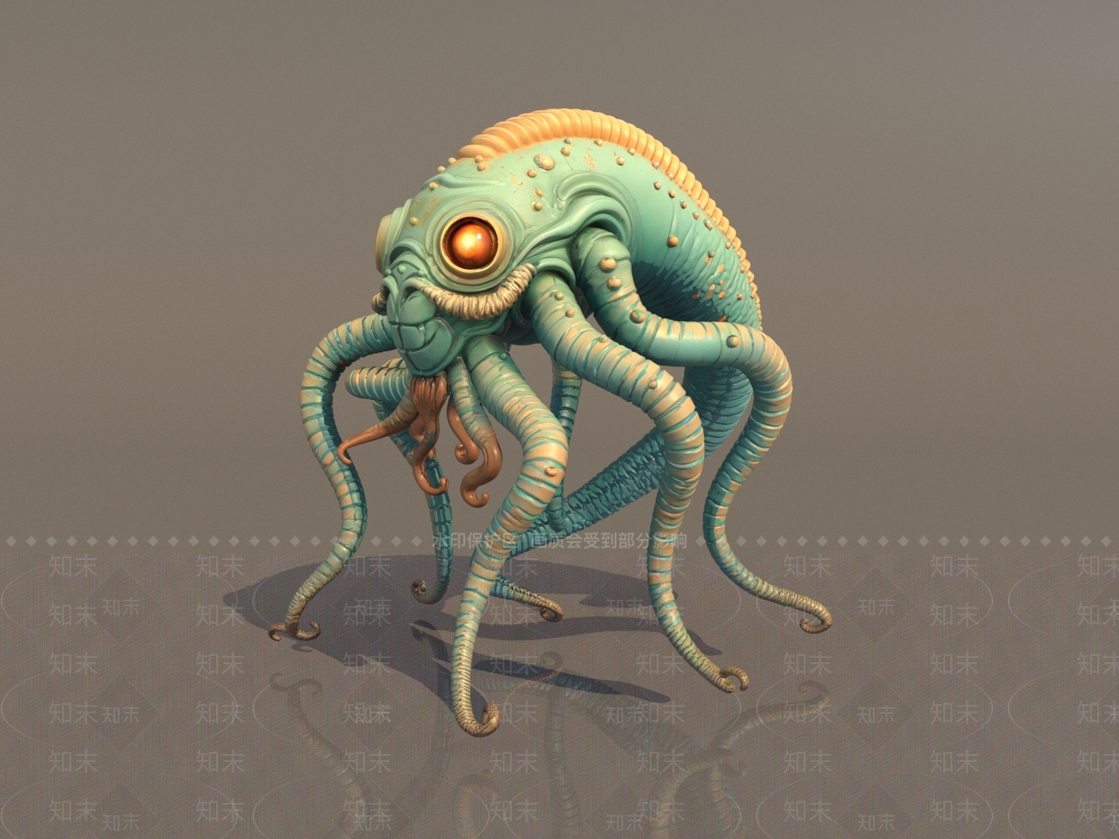 水生类动物3D模型下载【ID:1202933873】