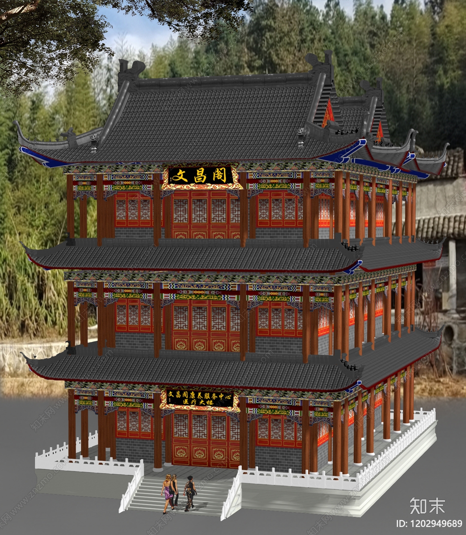 寺庙施工图下载【ID:1202949689】