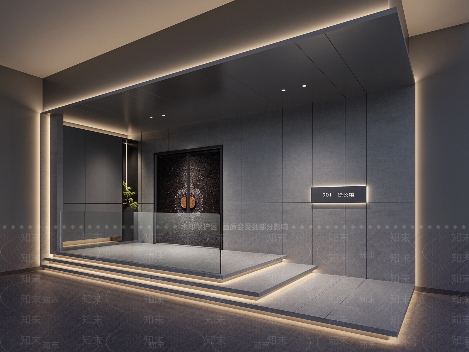 新中式现代其他建筑外观3D模型下载【ID:1202952321】