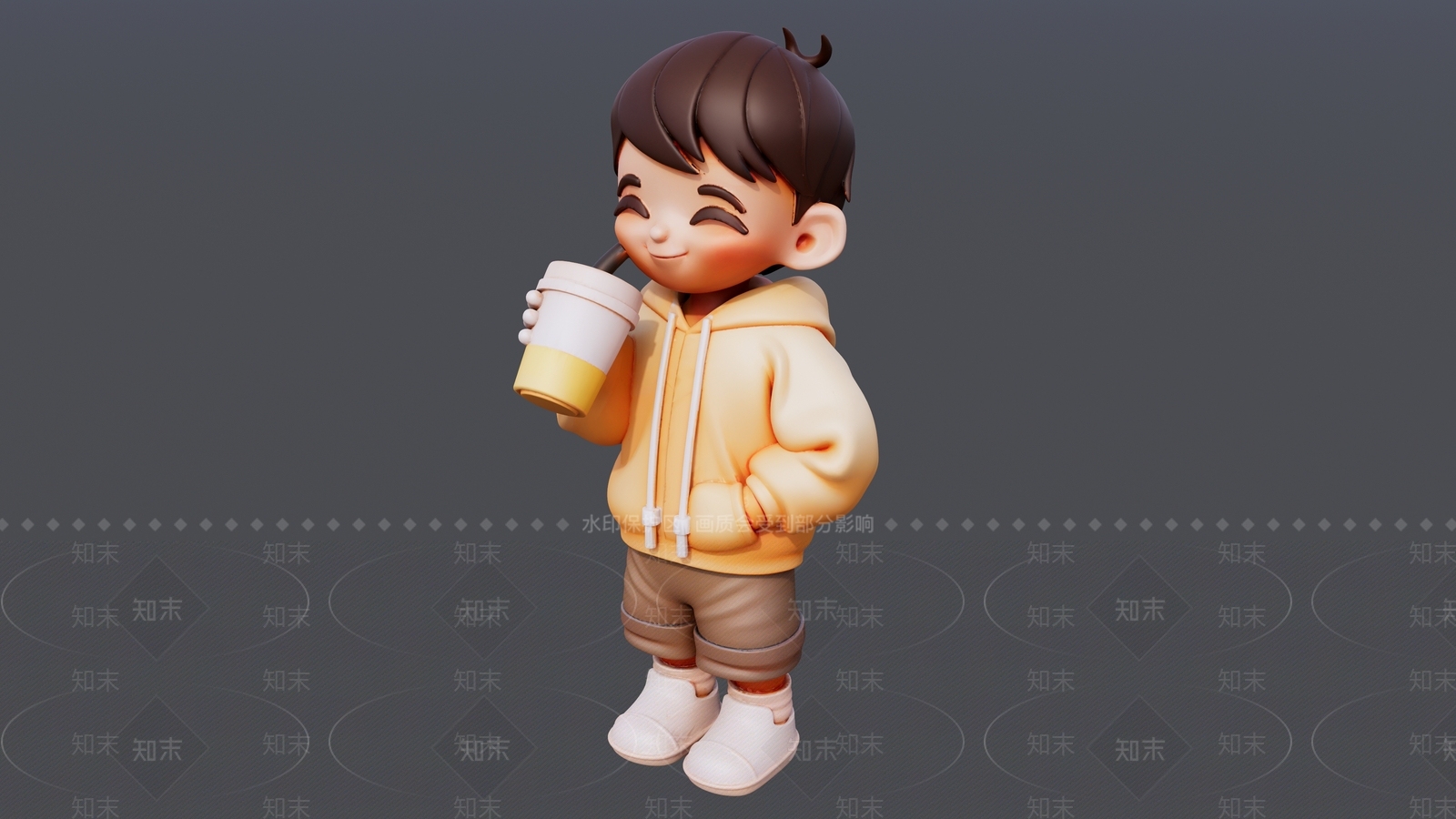 儿童SU模型下载【ID:1202952930】