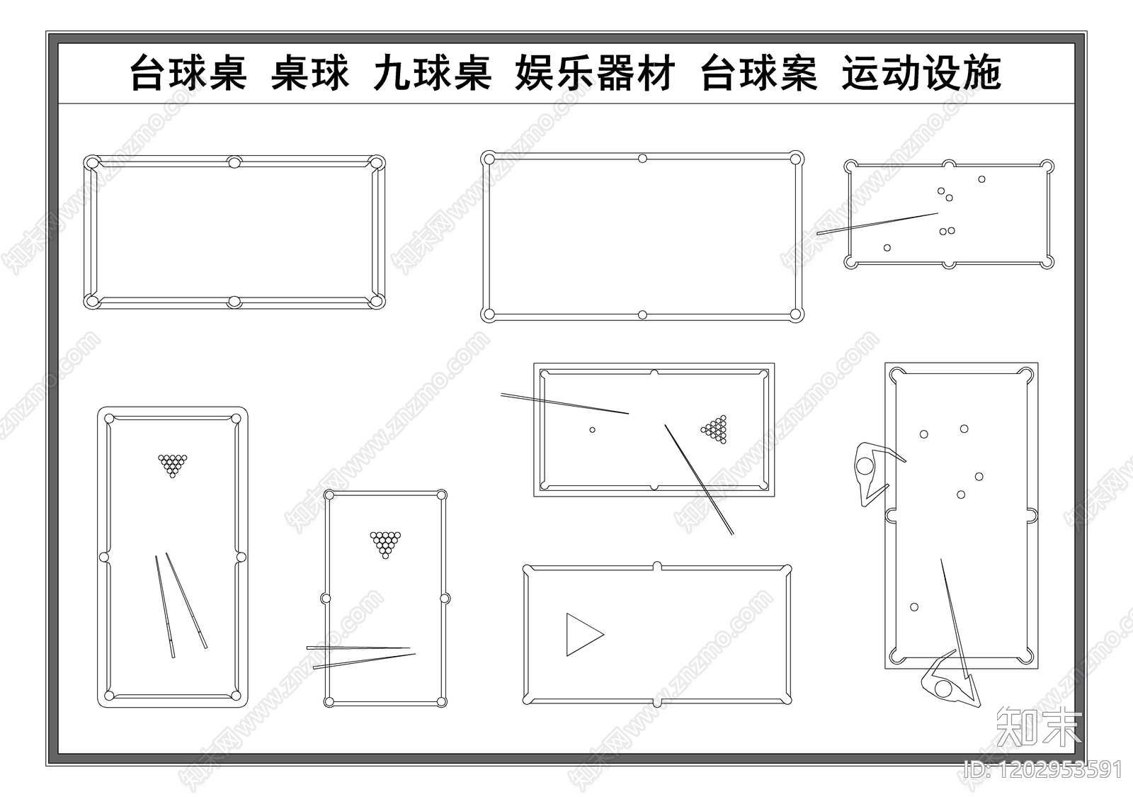 现代运动器材施工图下载【ID:1202953591】