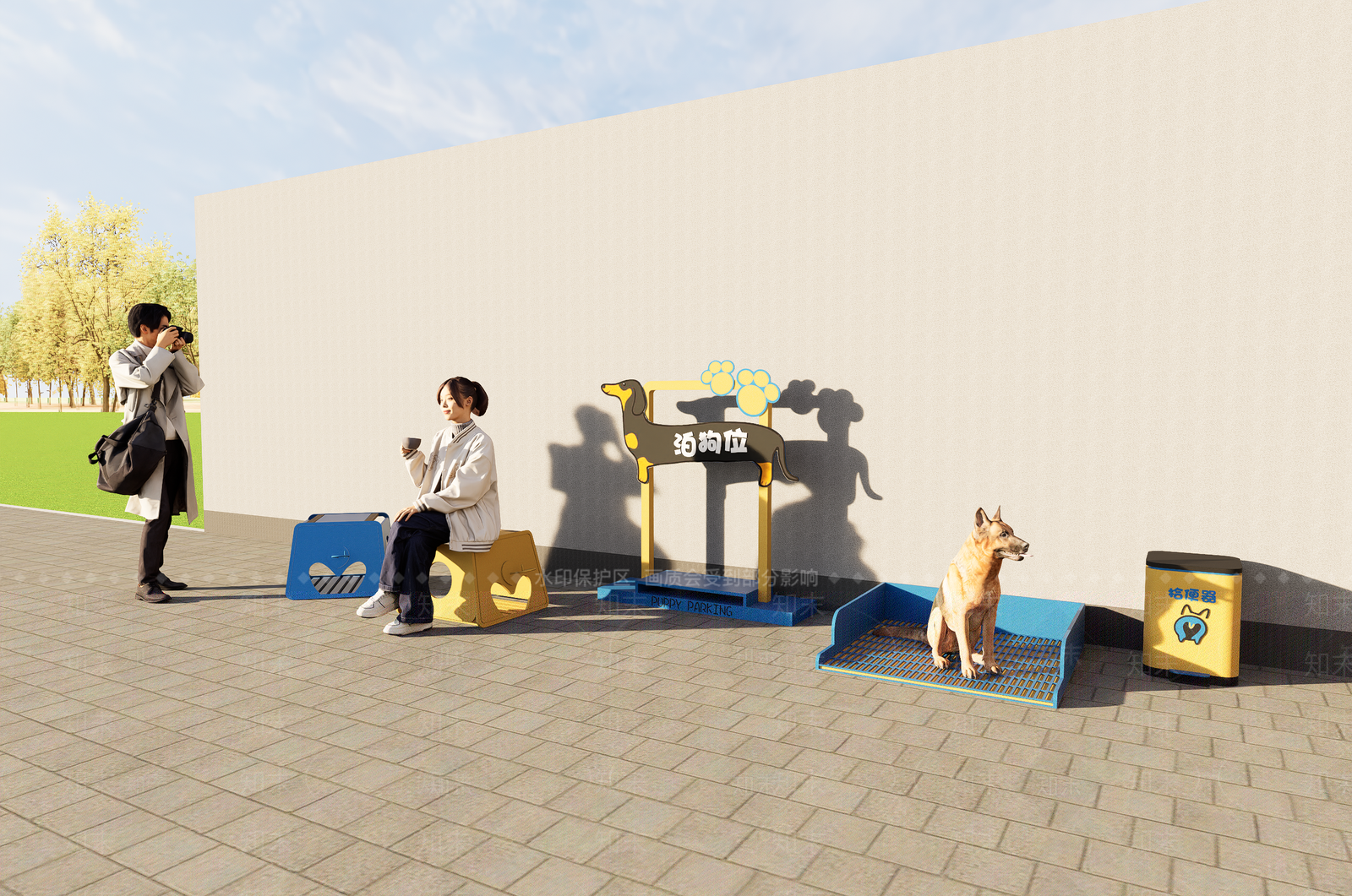 现代其他景观小品SU模型下载【ID:1202959524】