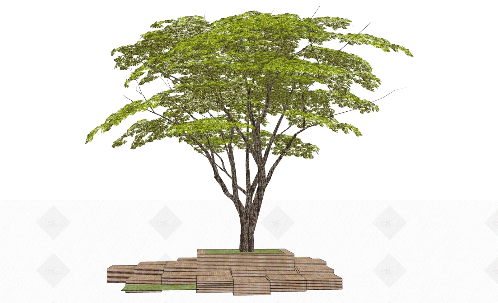 乔木SU模型下载【ID:1202962840】