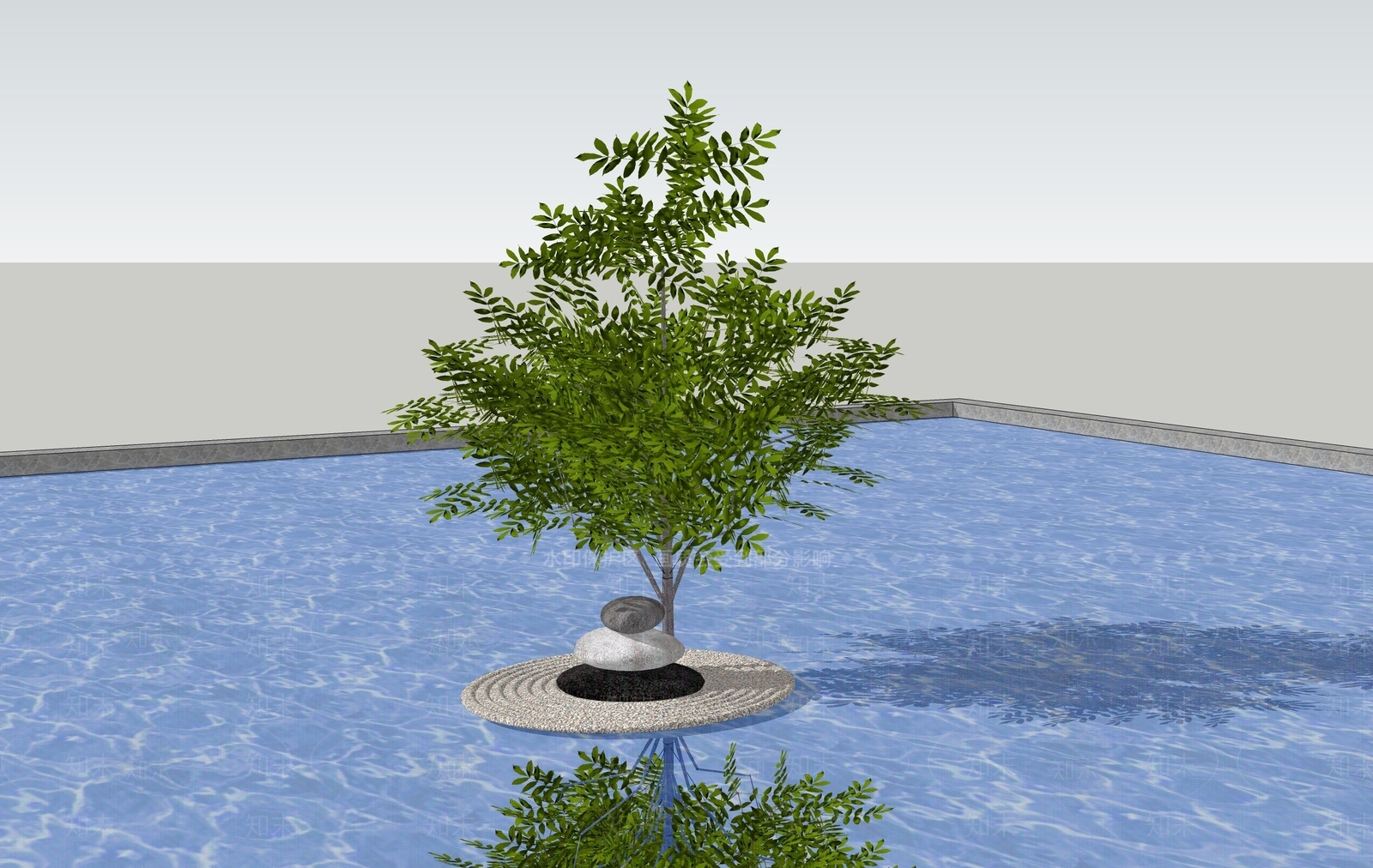 乔木SU模型下载【ID:1202963349】