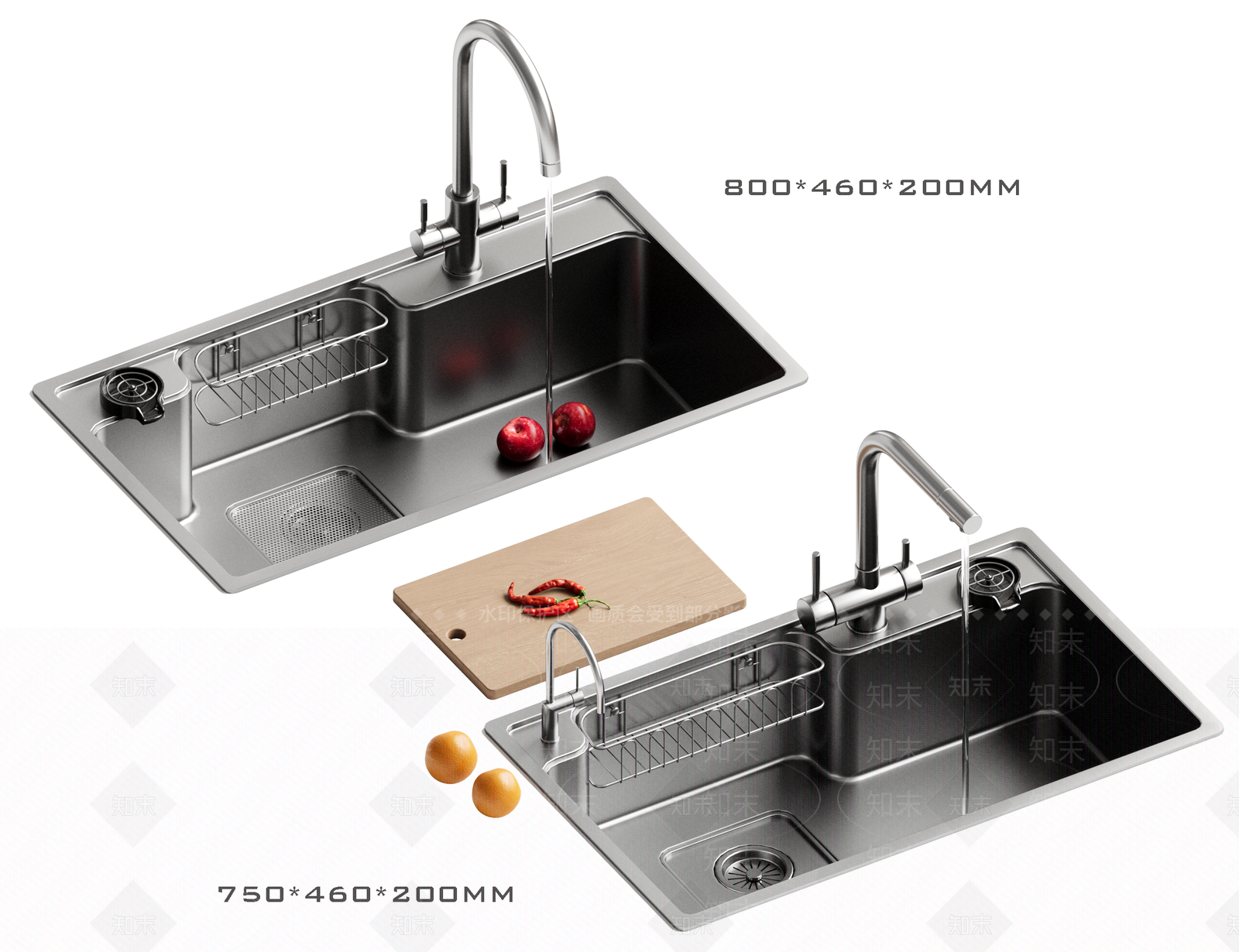 厨房用品3D模型下载【ID:1202965661】