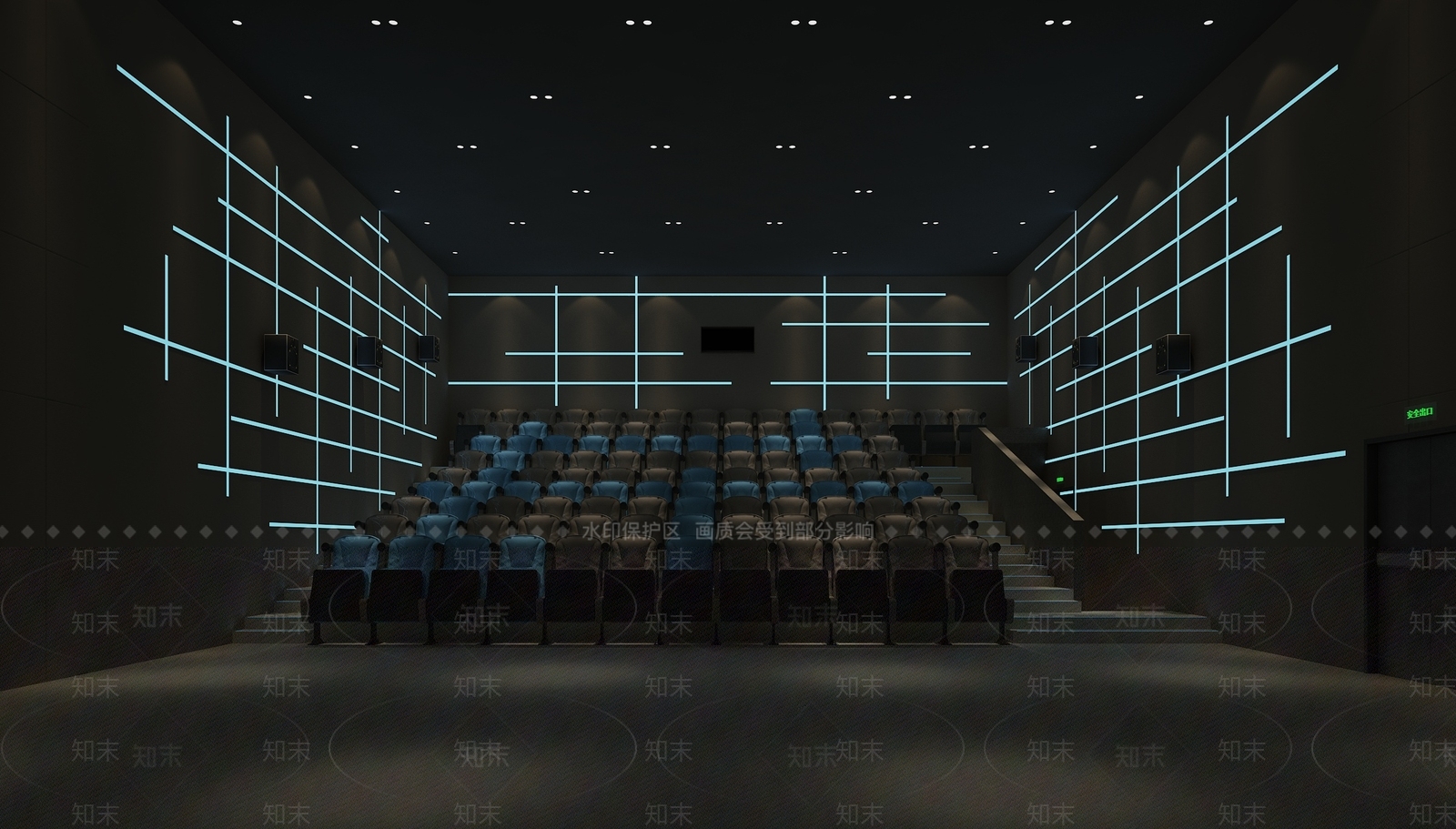 现代电影院3D模型下载【ID:1202966126】