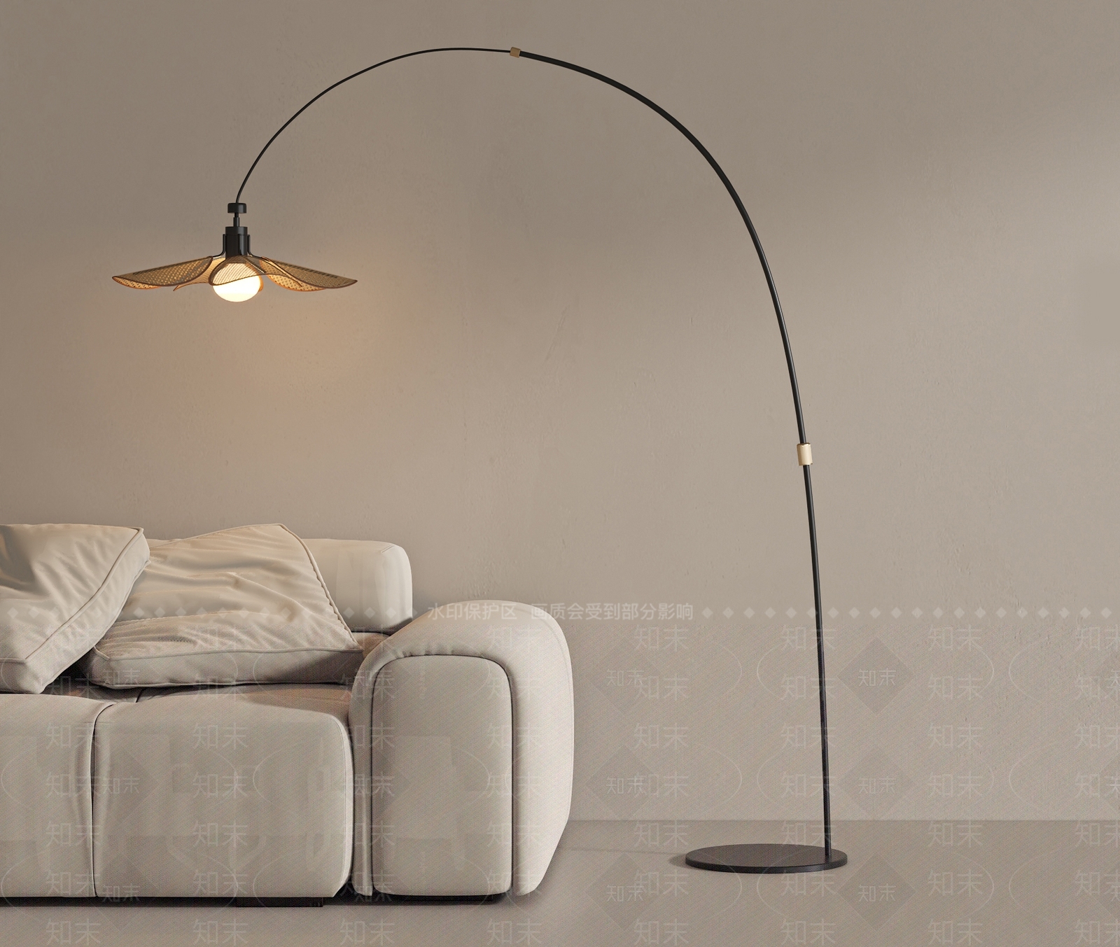 落地灯3D模型下载【ID:1202967505】