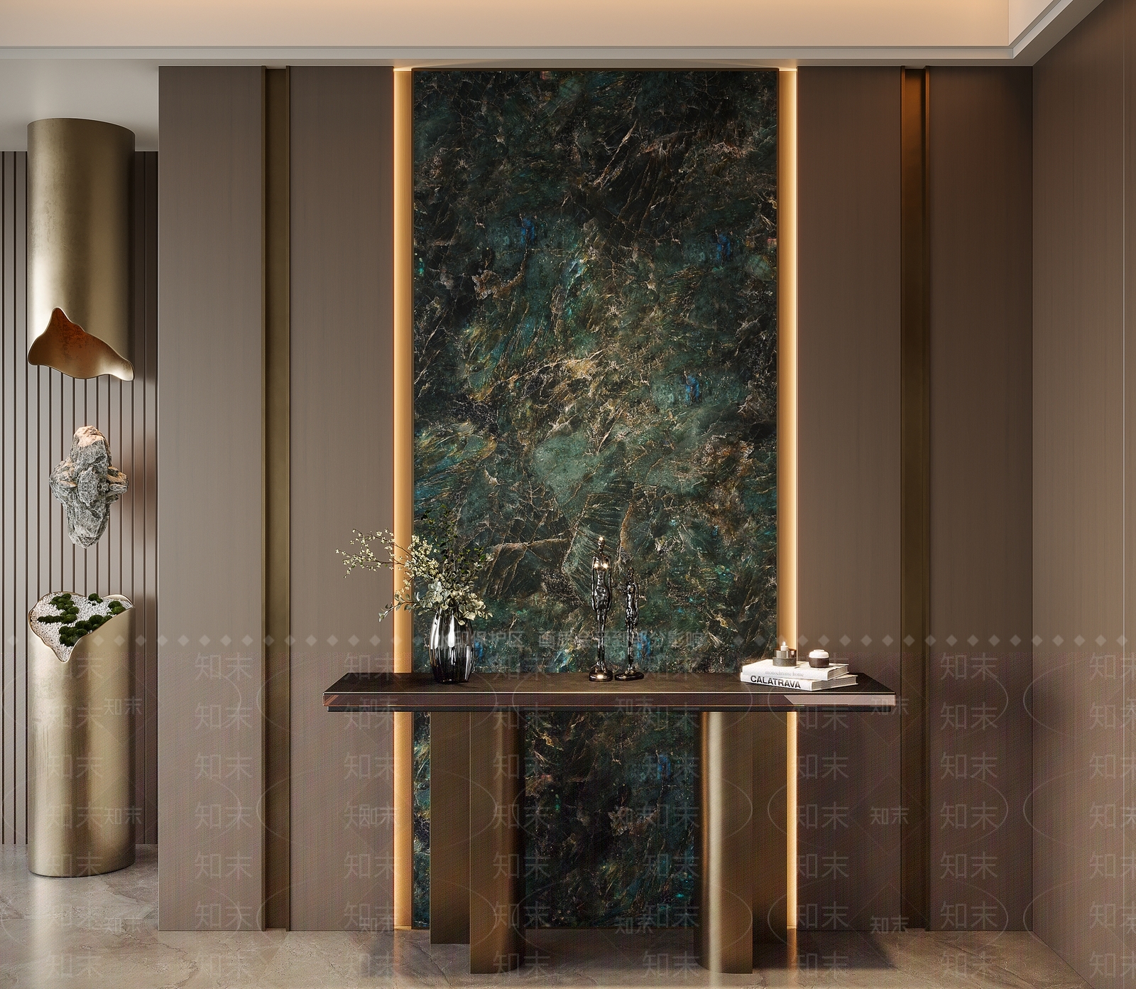 现代意式玄关3D模型下载【ID:1202984166】