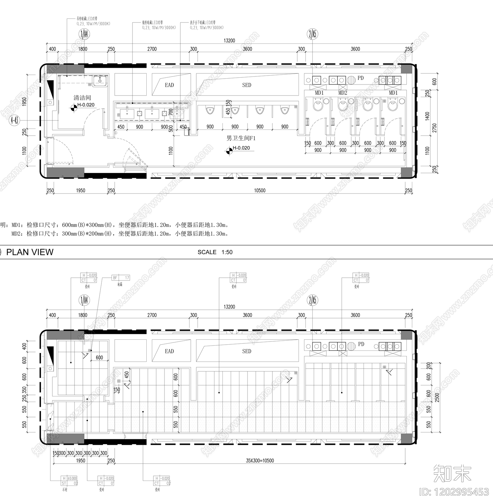 其他办公空间cad施工图下载【ID:1202995453】