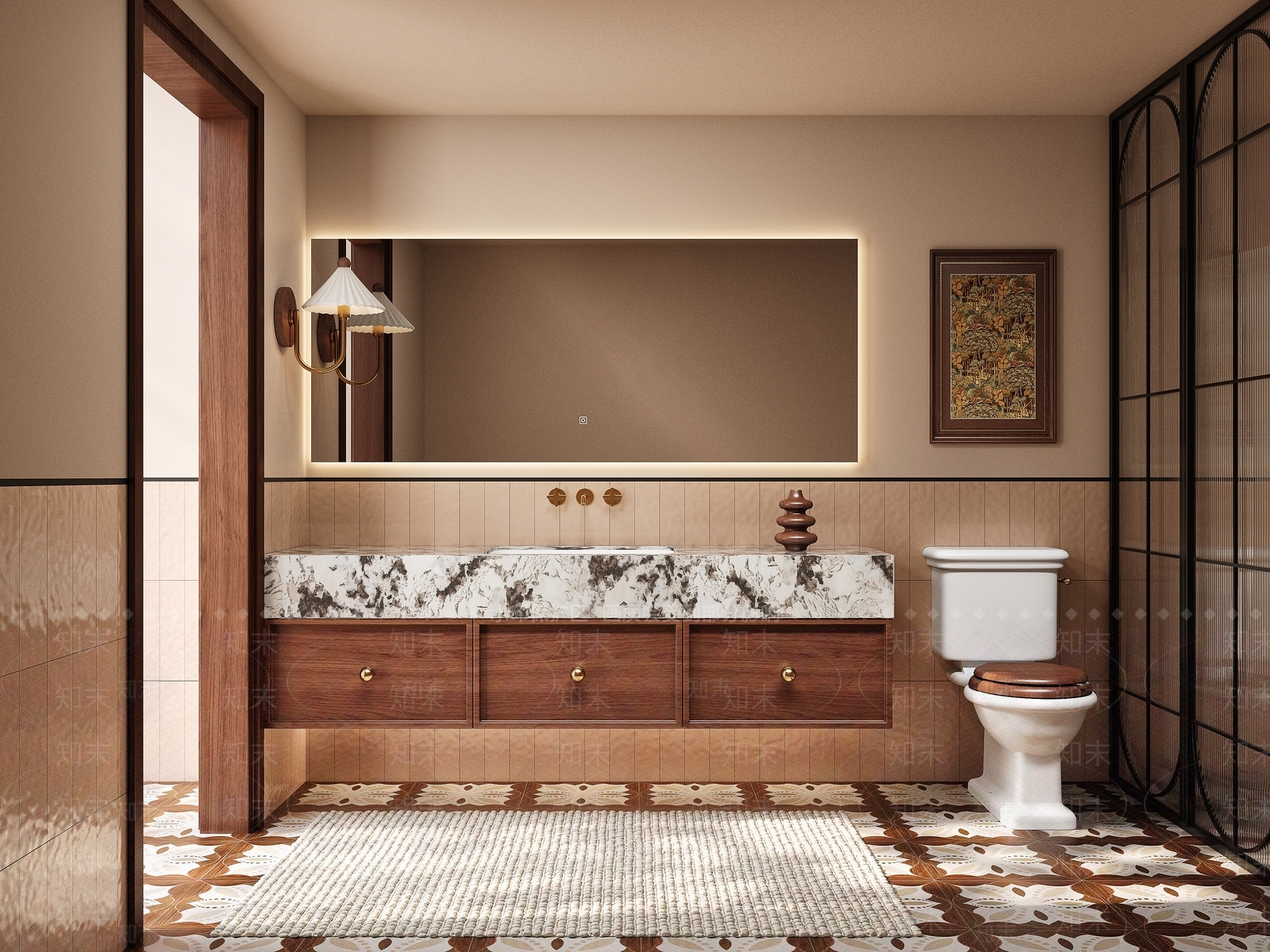 浴室柜3D模型下载【ID:1202999909】