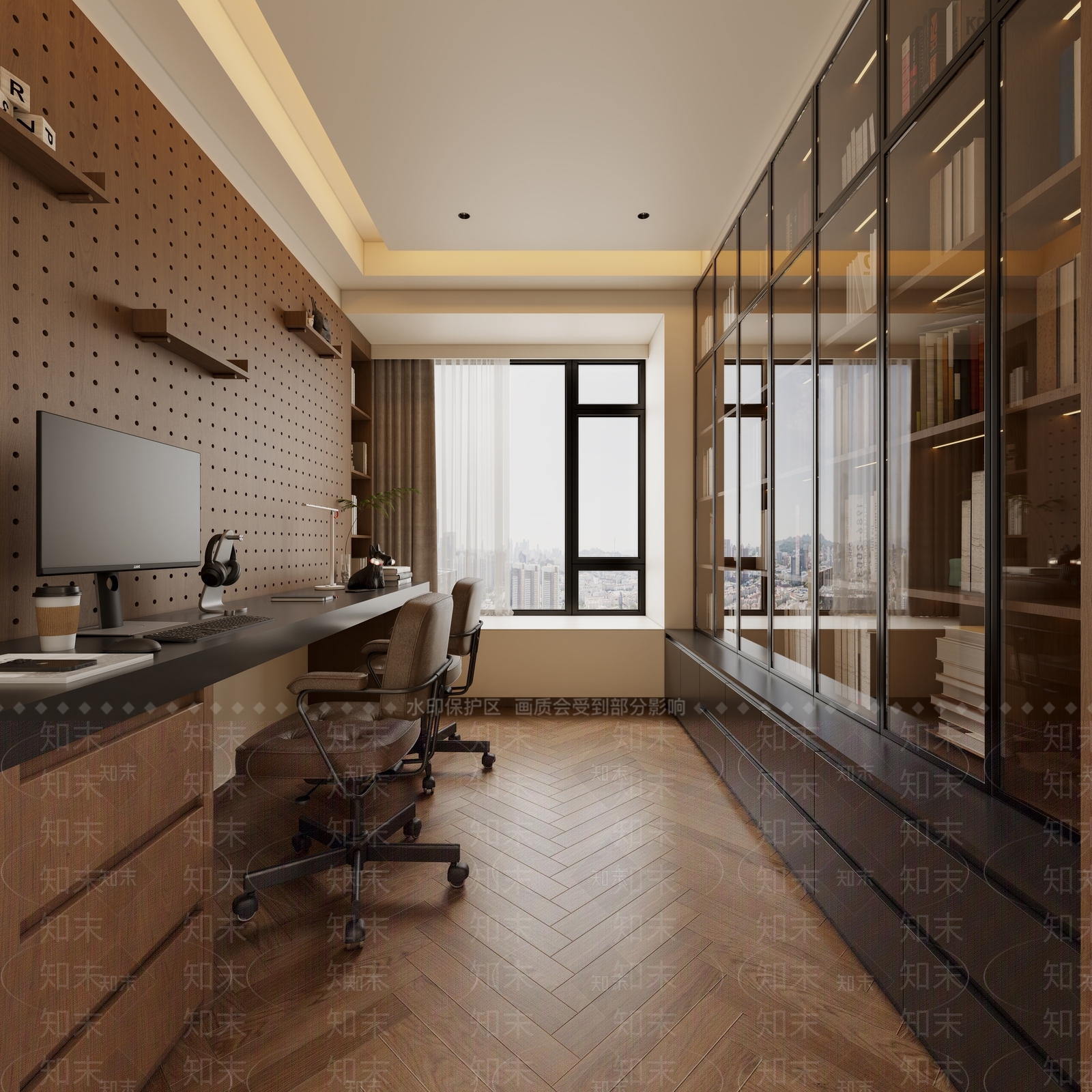 现代家居卧室3D模型下载【ID:1222010849】