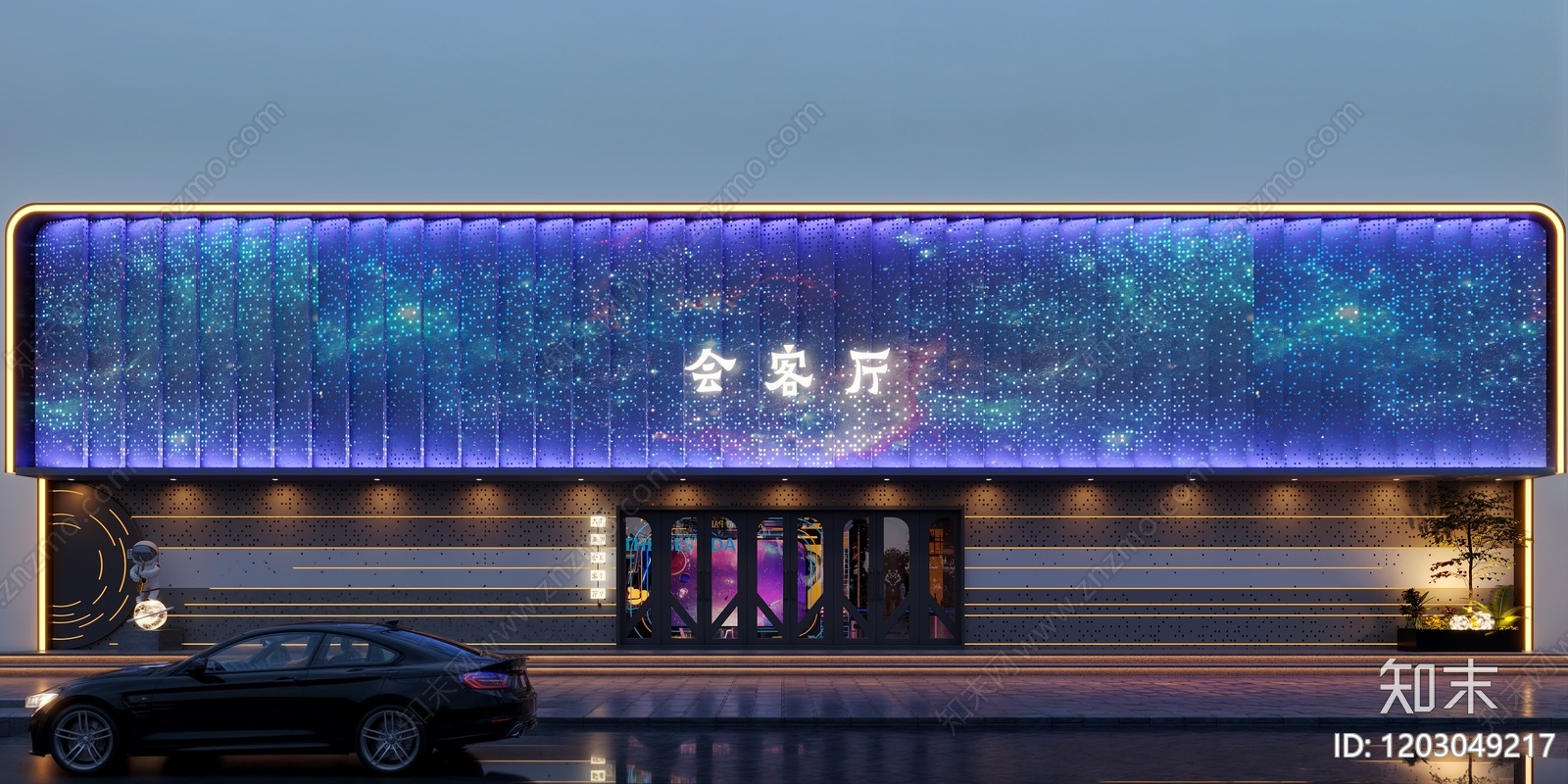 现代KTVcad施工图下载【ID:1203049217】