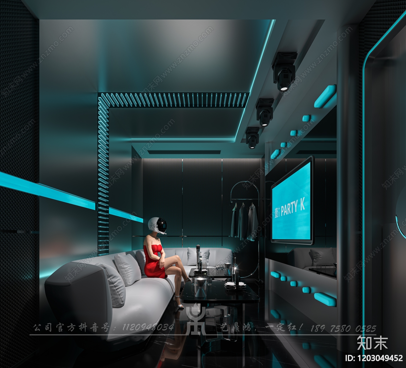 现代KTVcad施工图下载【ID:1203049452】
