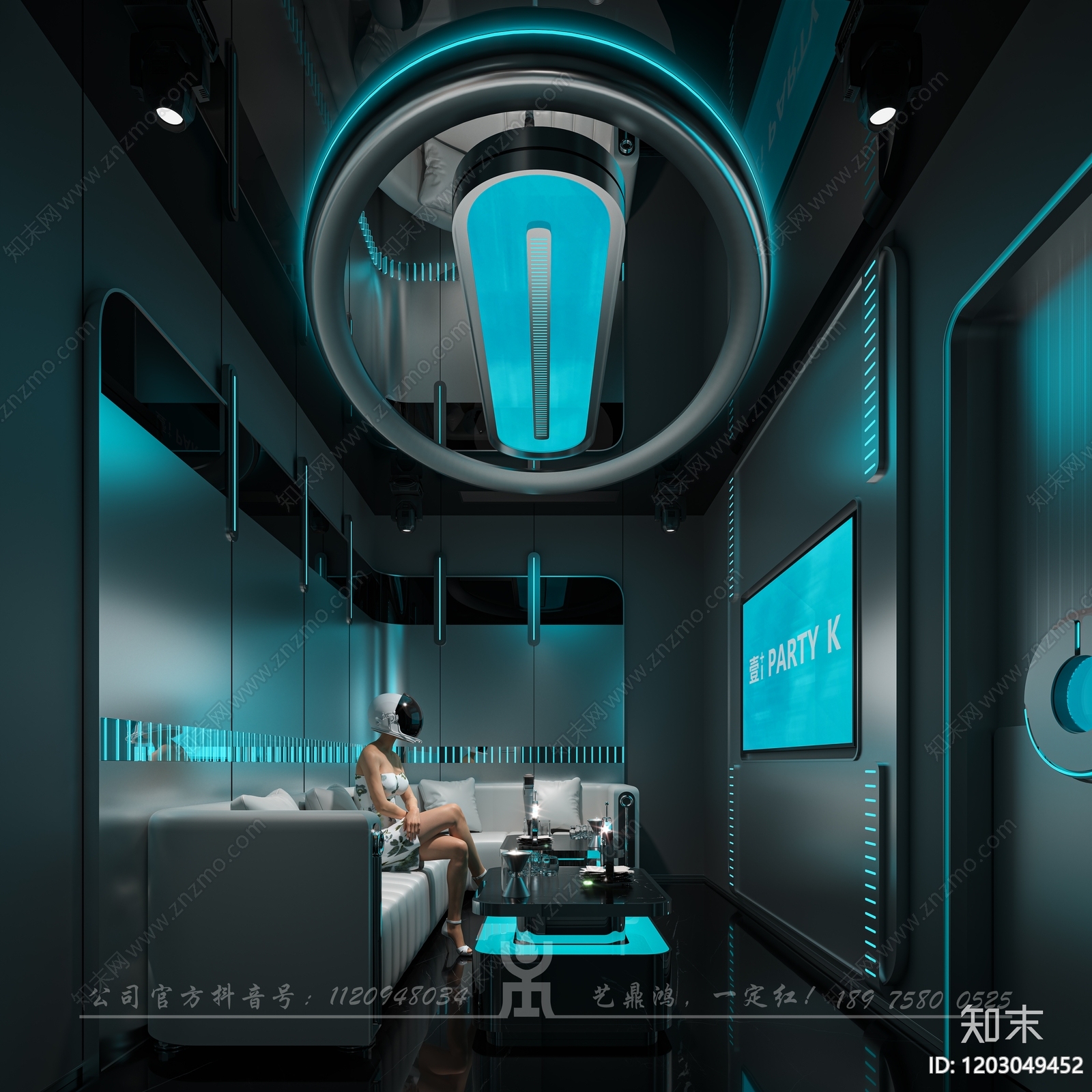 现代KTVcad施工图下载【ID:1203049452】