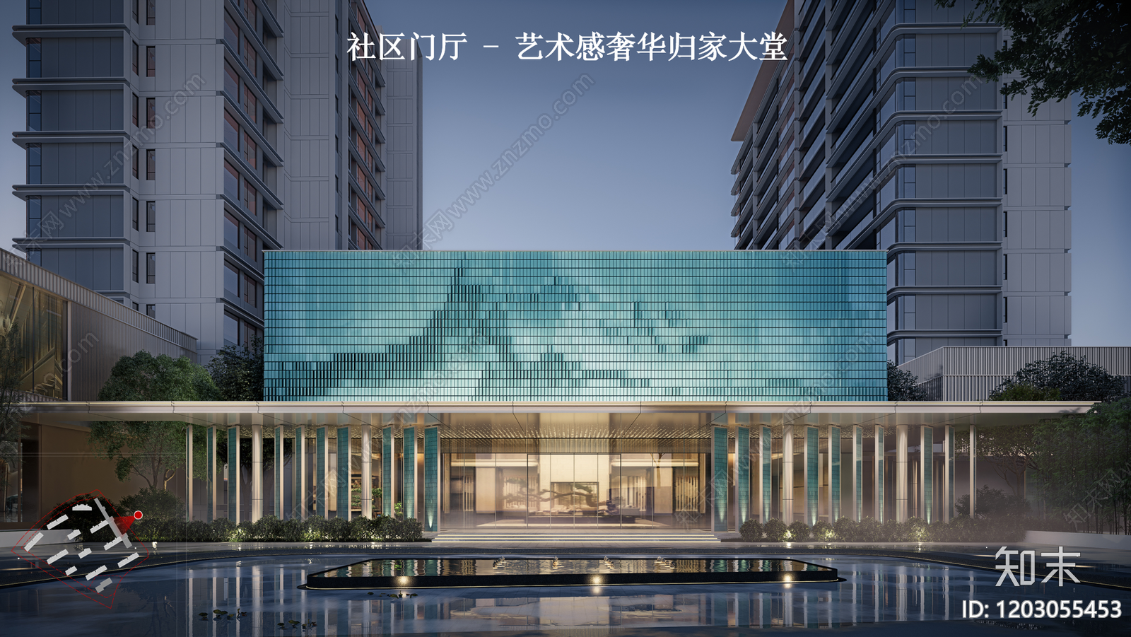 现代禅意其他居住建筑下载【ID:1203055453】
