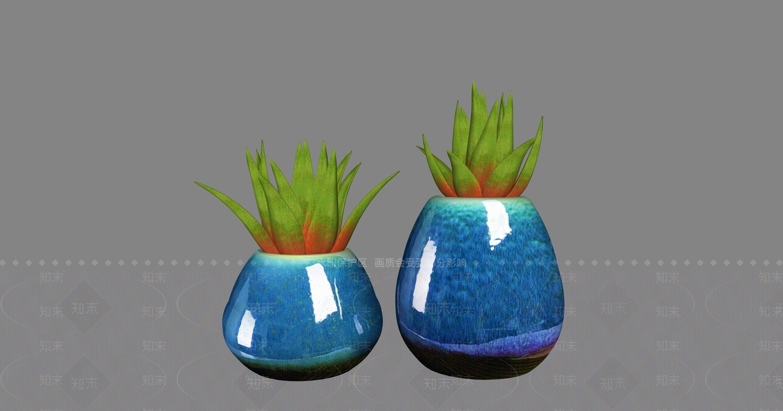 多肉植物SU模型下载【ID:1203055115】